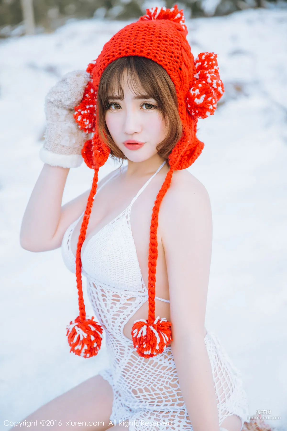 Xu cake 'New Spring Snow Scene Set' [XiuRen] No.484 Photo Set photo 30