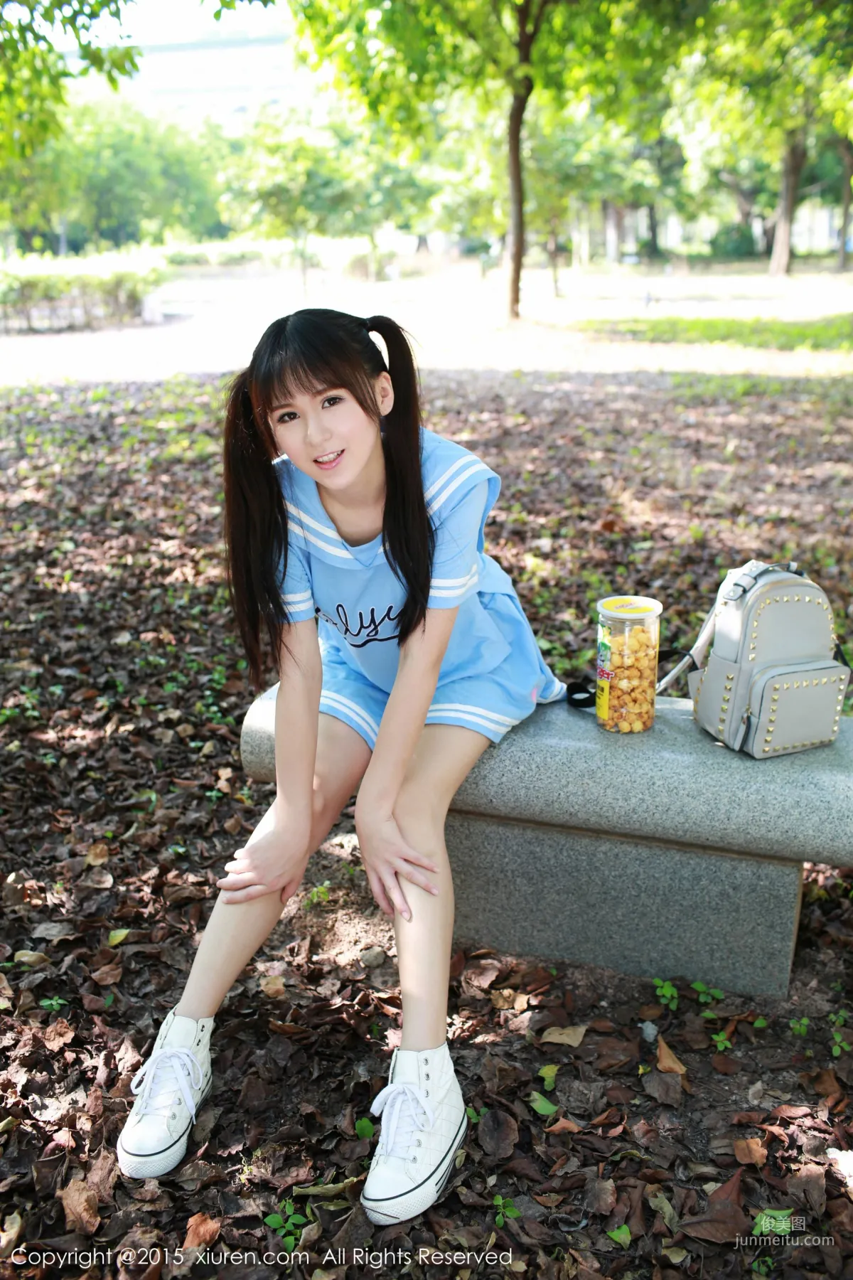Tang Yuchen TYC, Guangzhou University Town Outdoors [XiuRen] No.387 Photo Set photo 12