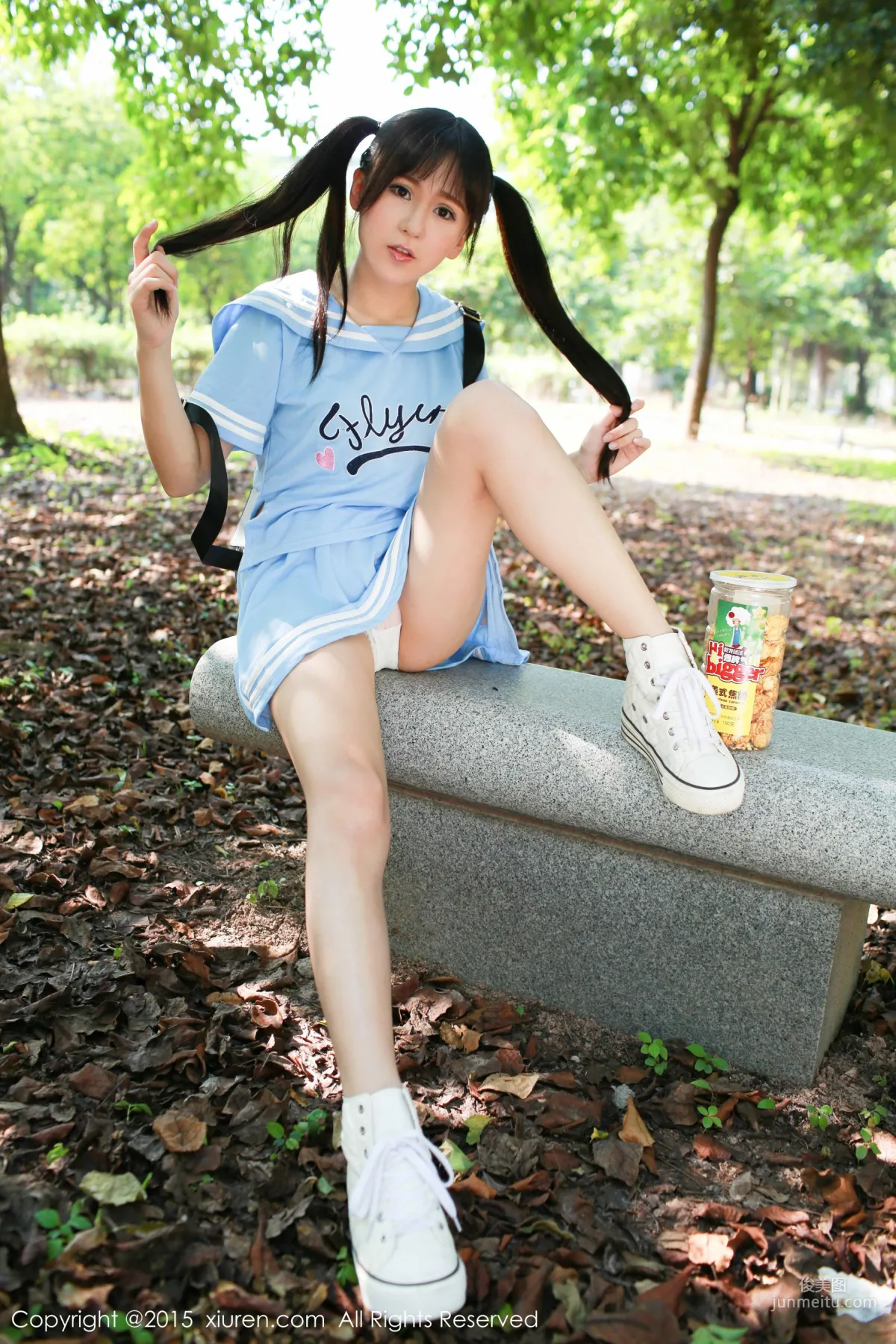Tang Yuchen TYC, Guangzhou University Town Outdoors [XiuRen] No.387 Photo Set photo 8