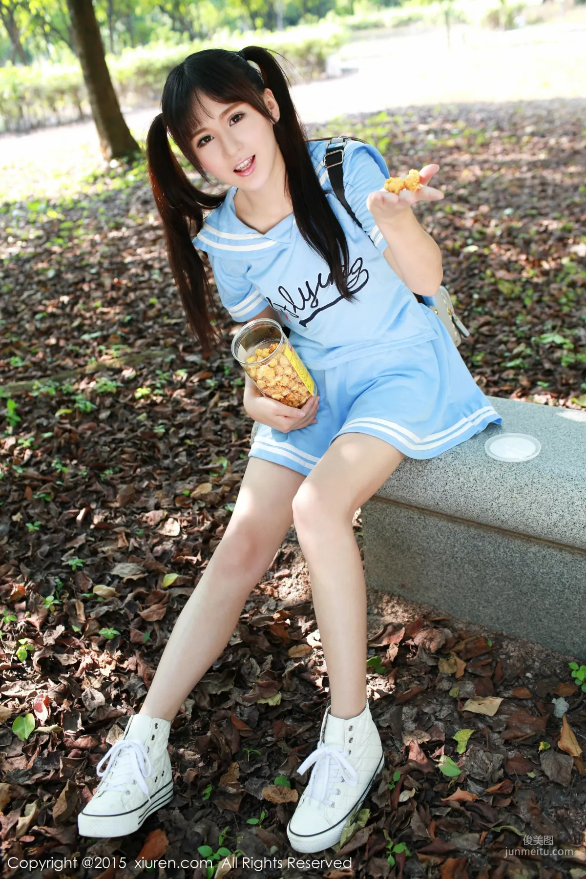 Tang Yuchen TYC, Guangzhou University Town Outdoors [XiuRen] No.387 Photo Set photo 7