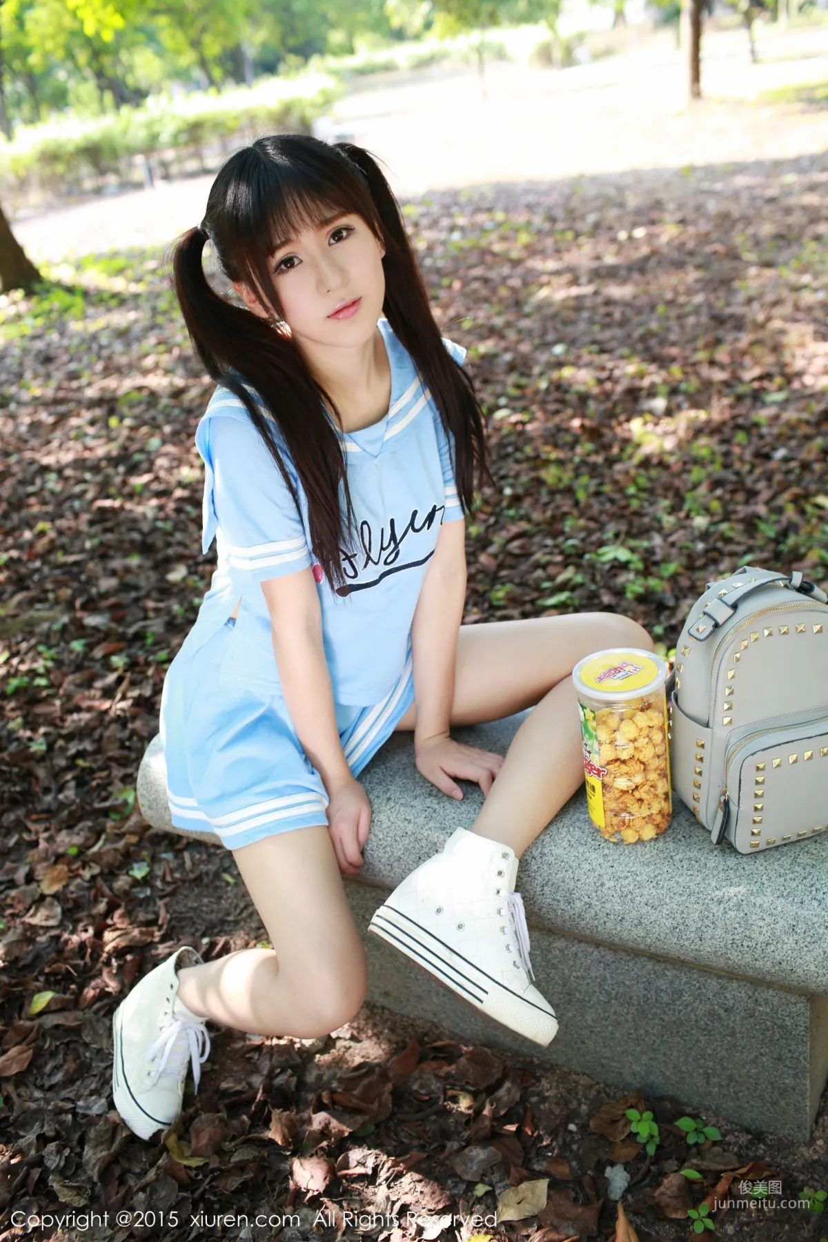 Tang Yuchen TYC, Guangzhou University Town Outdoors [XiuRen] No.387 Photo Set photo 17
