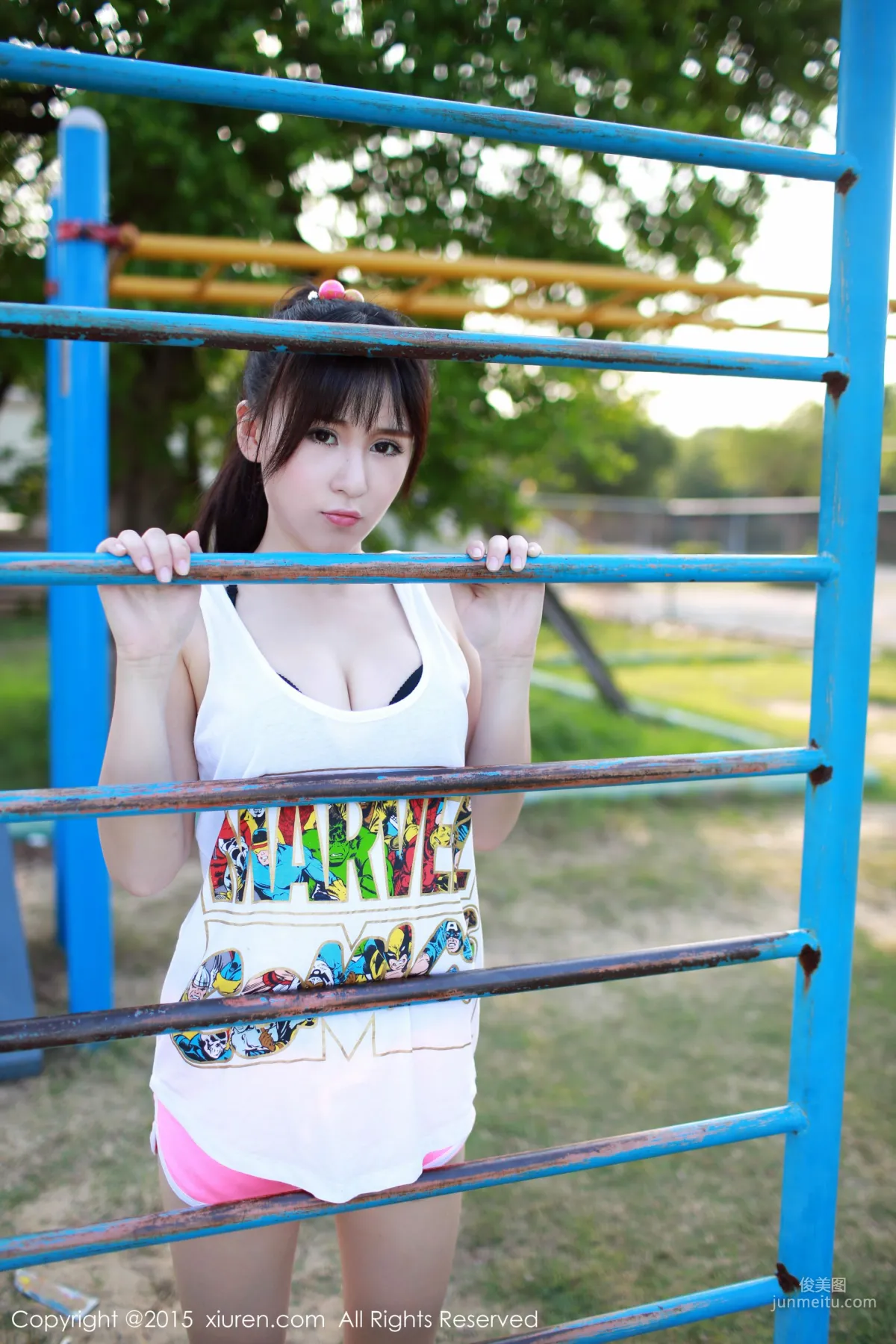 Tang Yuchen TYC, Guangzhou University Town Outdoors [XiuRen] No.387 Photo Set photo 58