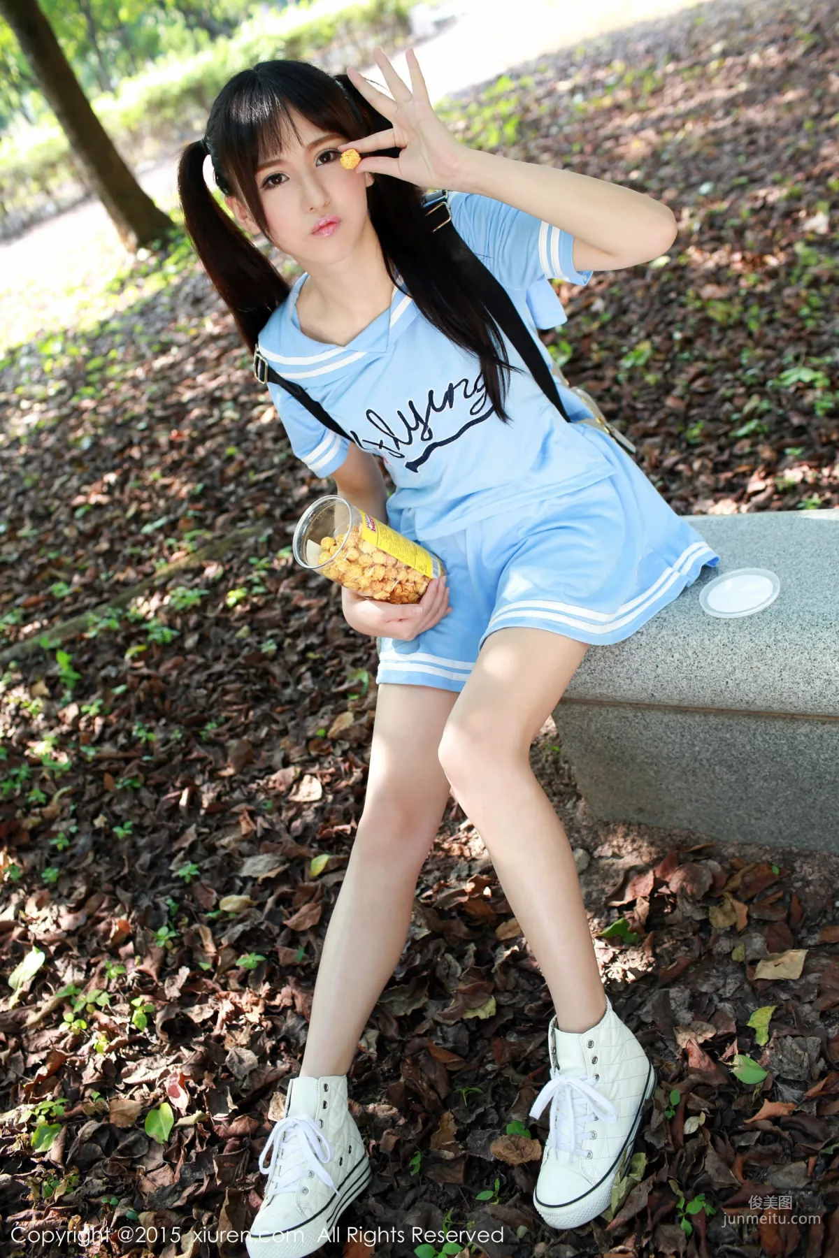Tang Yuchen TYC, Guangzhou University Town Outdoors [XiuRen] No.387 Photo Set photo 6