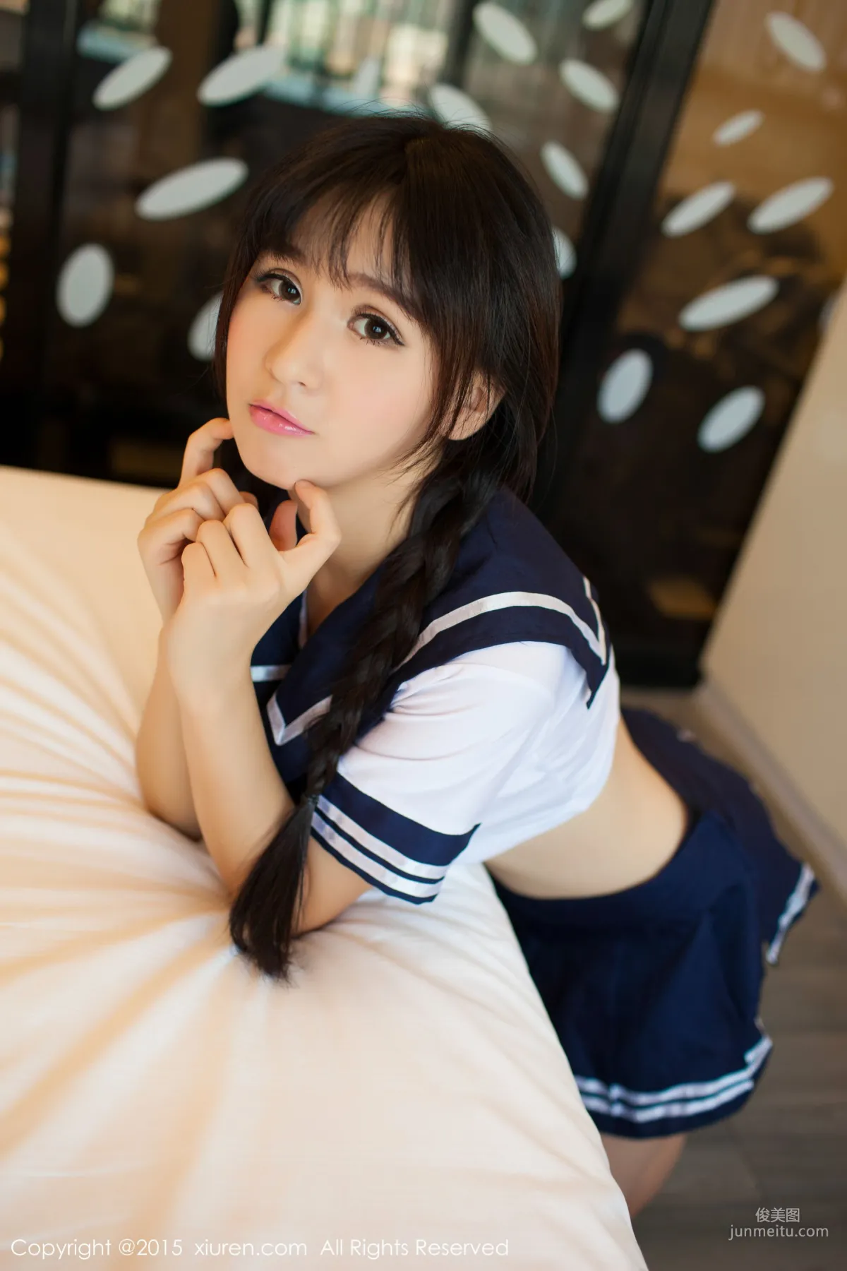 Tang Yuchen TYC Sailor Uniform + Hot Pants Series [XiuRen] No.405 Photo Set photo 18