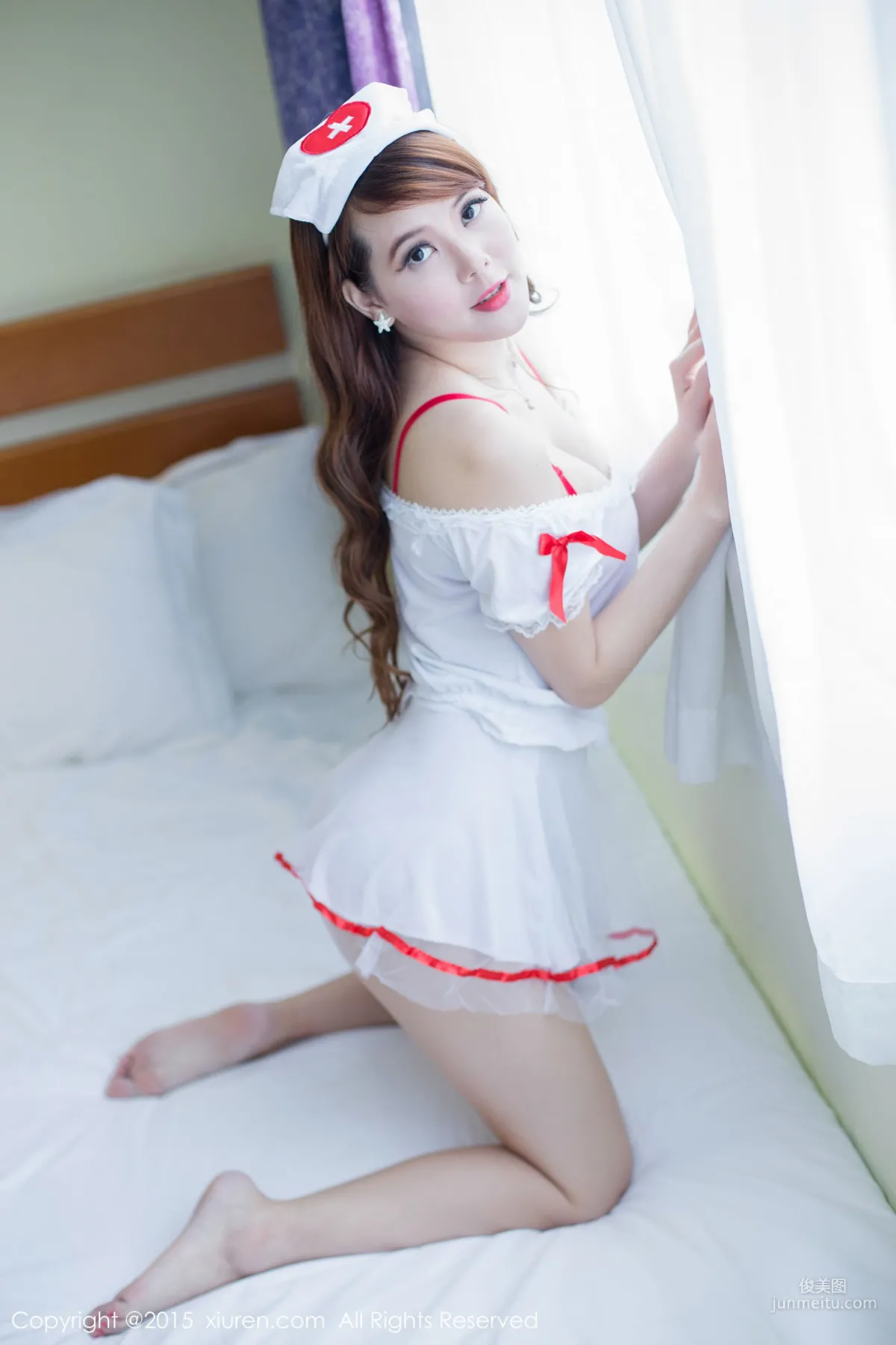 Niwan Belinda, Mature Woman Style Uniform COS Temptation [XiuRen] No.385 Photo Set photo 18