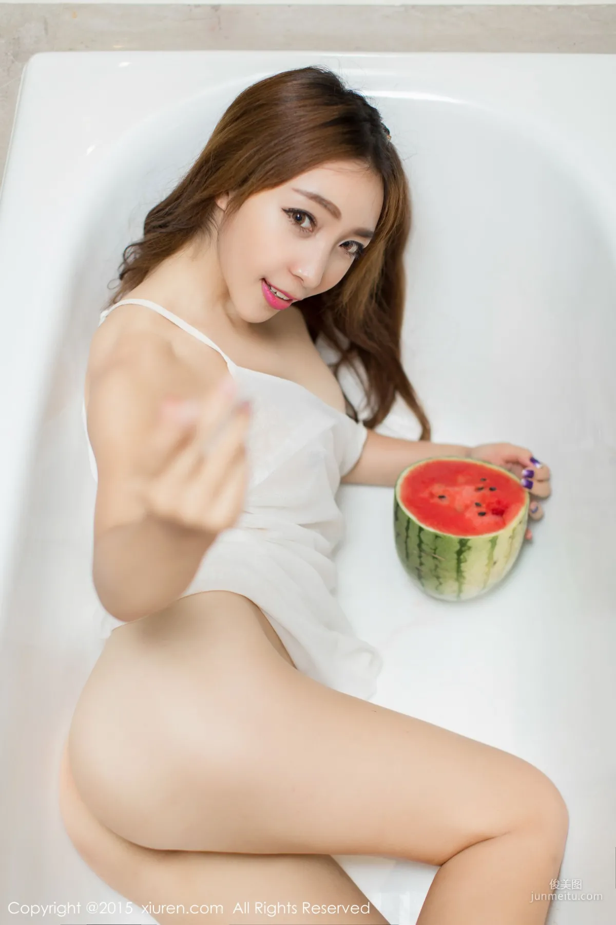 Huang Xinyuan, The Temptation of the Fruit Girl [XiuRen] No.379 Photo Set photo 12