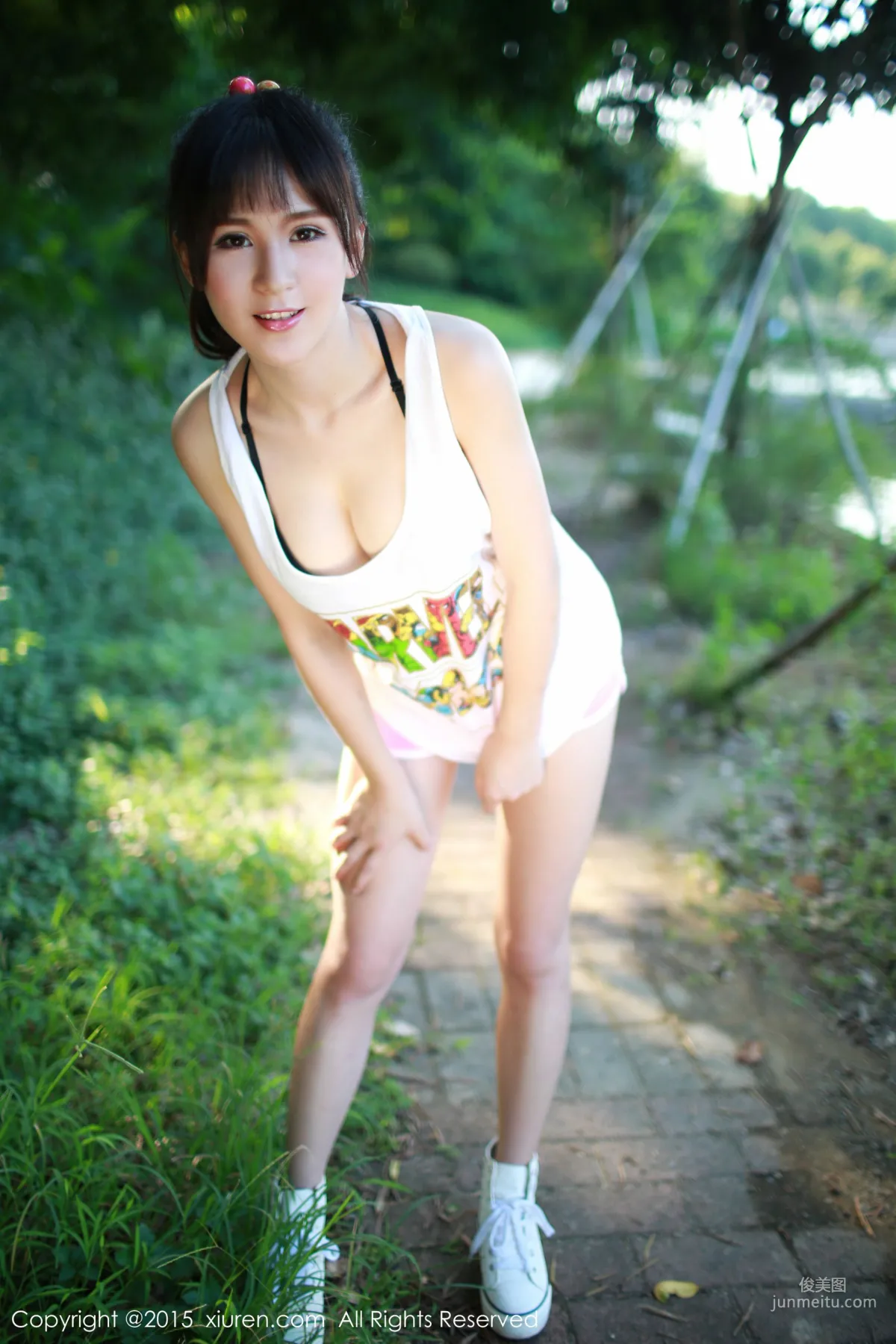 Tang Yuchen TYC, Guangzhou University Town Outdoors [XiuRen] No.387 Photo Set photo 53
