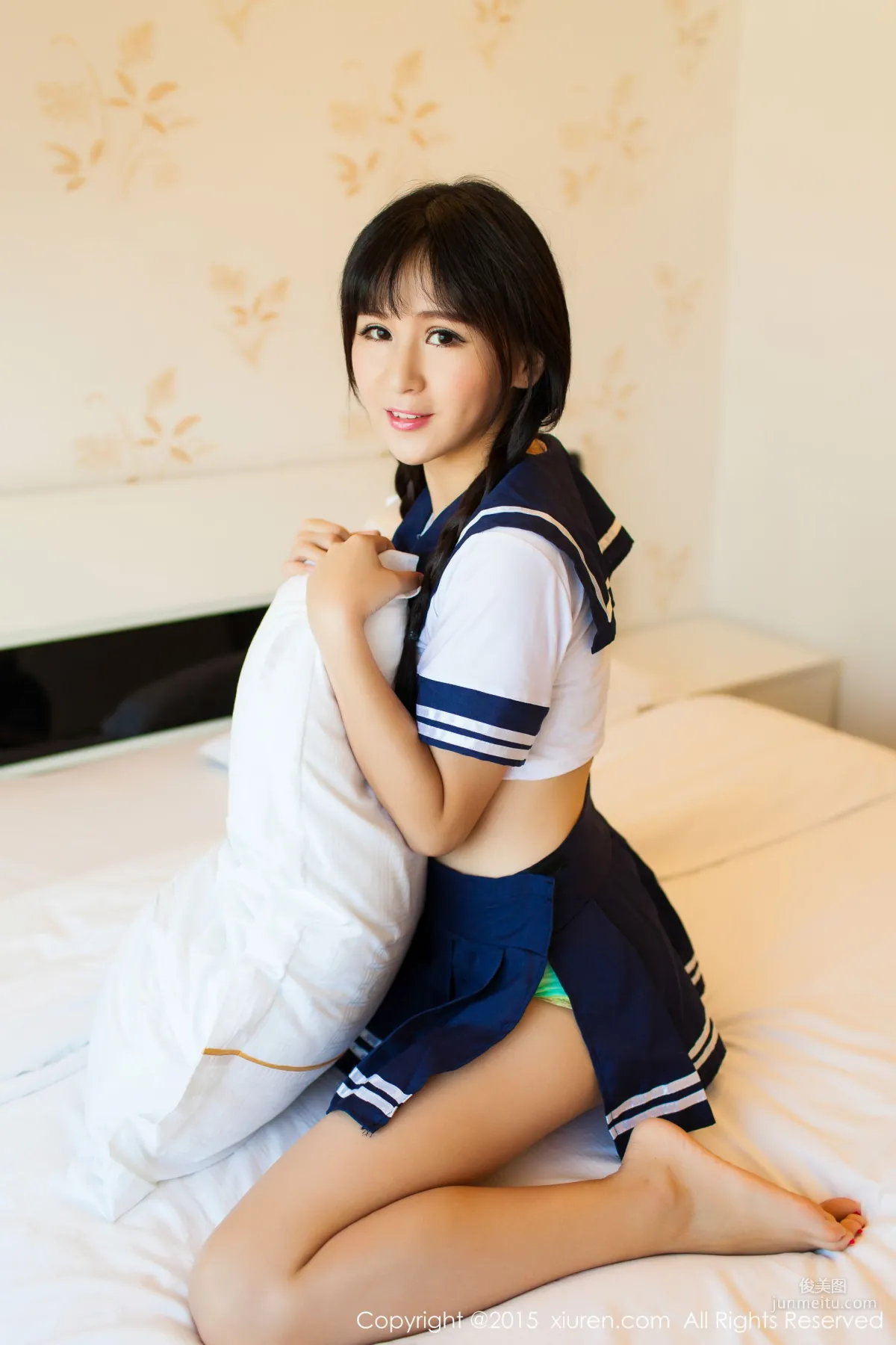 Tang Yuchen TYC Sailor Uniform + Hot Pants Series [XiuRen] No.405 Photo Set photo 35