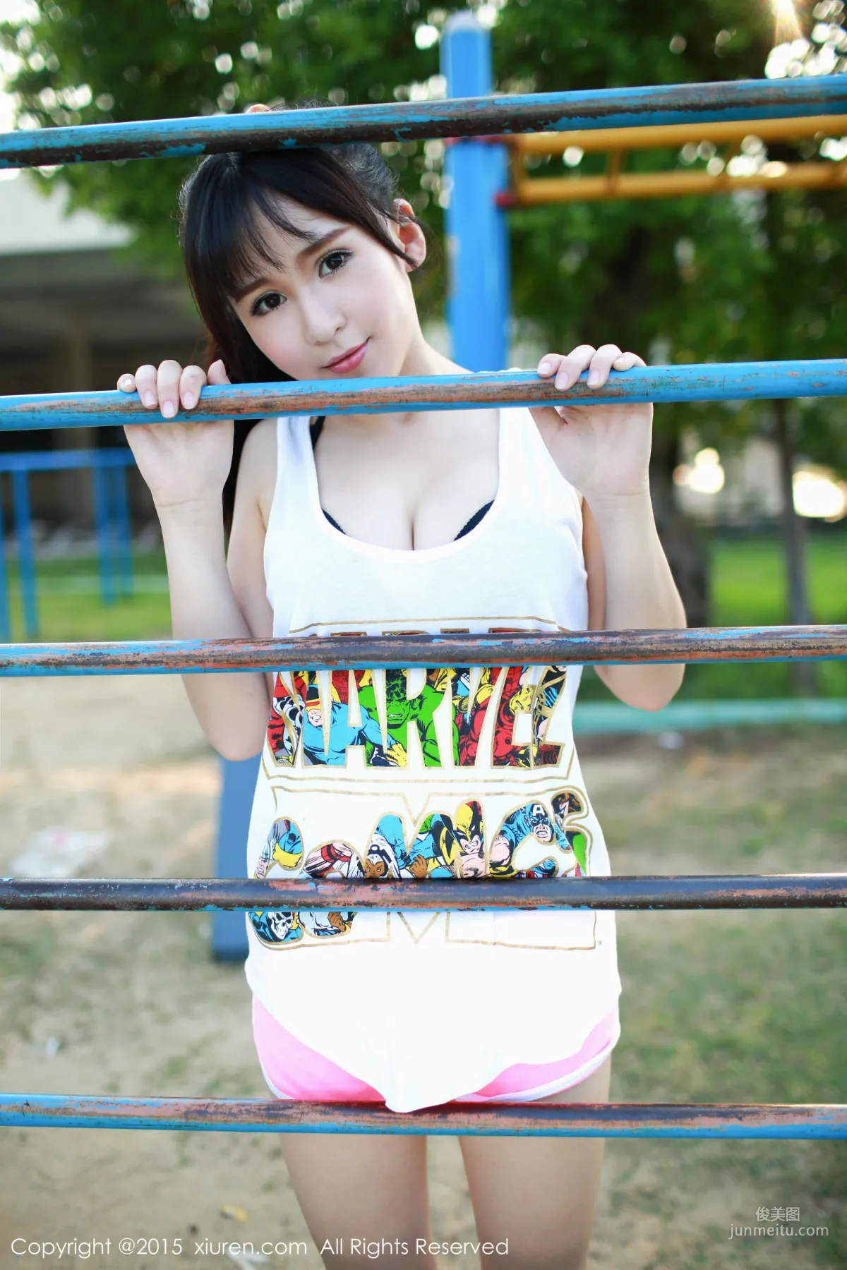 Tang Yuchen TYC, Guangzhou University Town Outdoors [XiuRen] No.387 Photo Set photo 57
