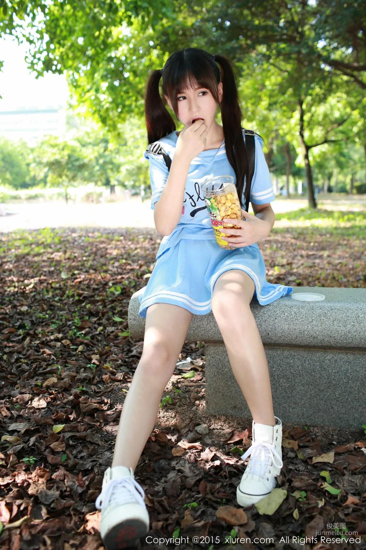 Tang Yuchen TYC, Guangzhou University Town Outdoors [XiuRen] No.387 Photo Set photo 3