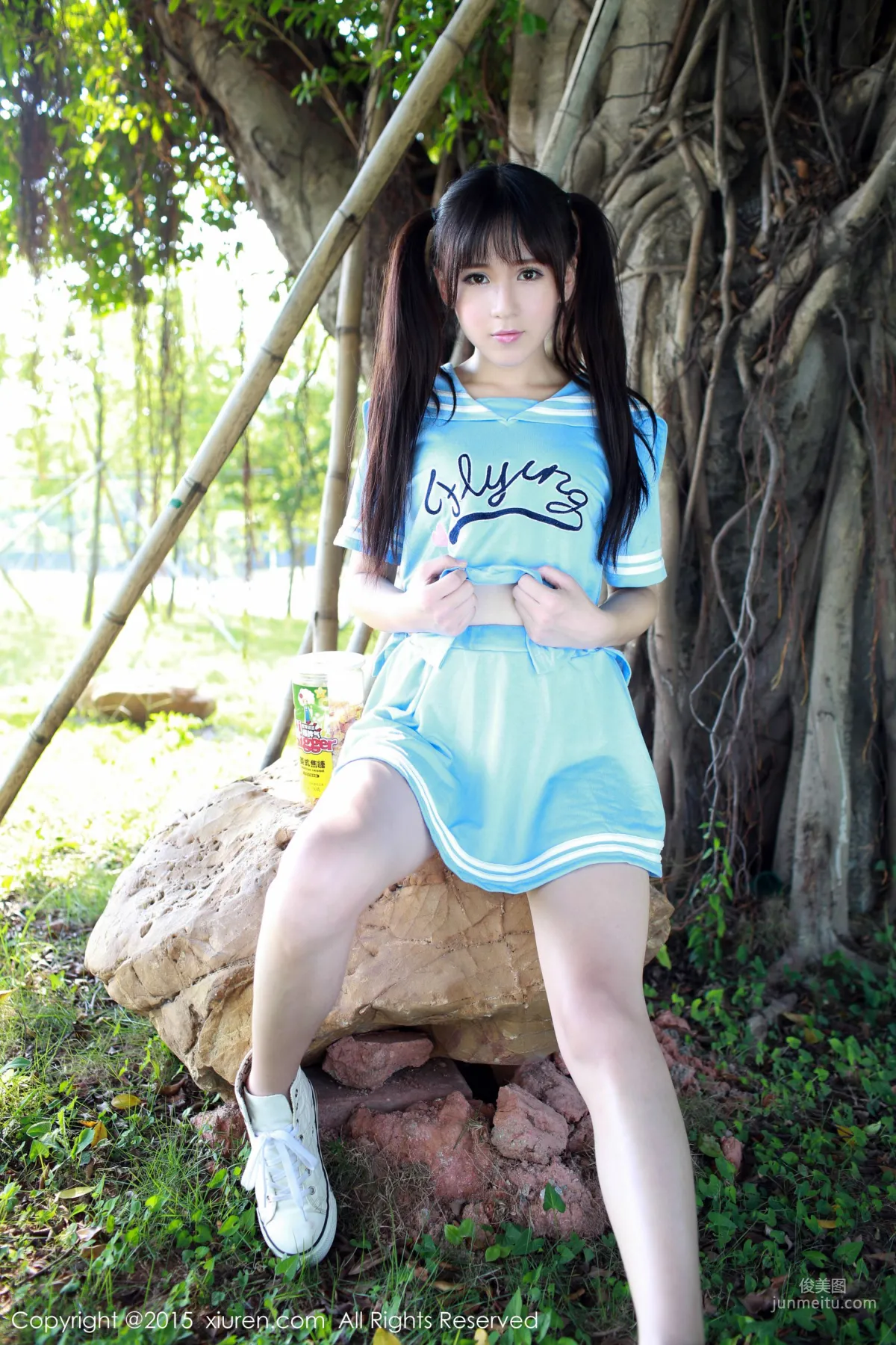 Tang Yuchen TYC, Guangzhou University Town Outdoors [XiuRen] No.387 Photo Set photo 28