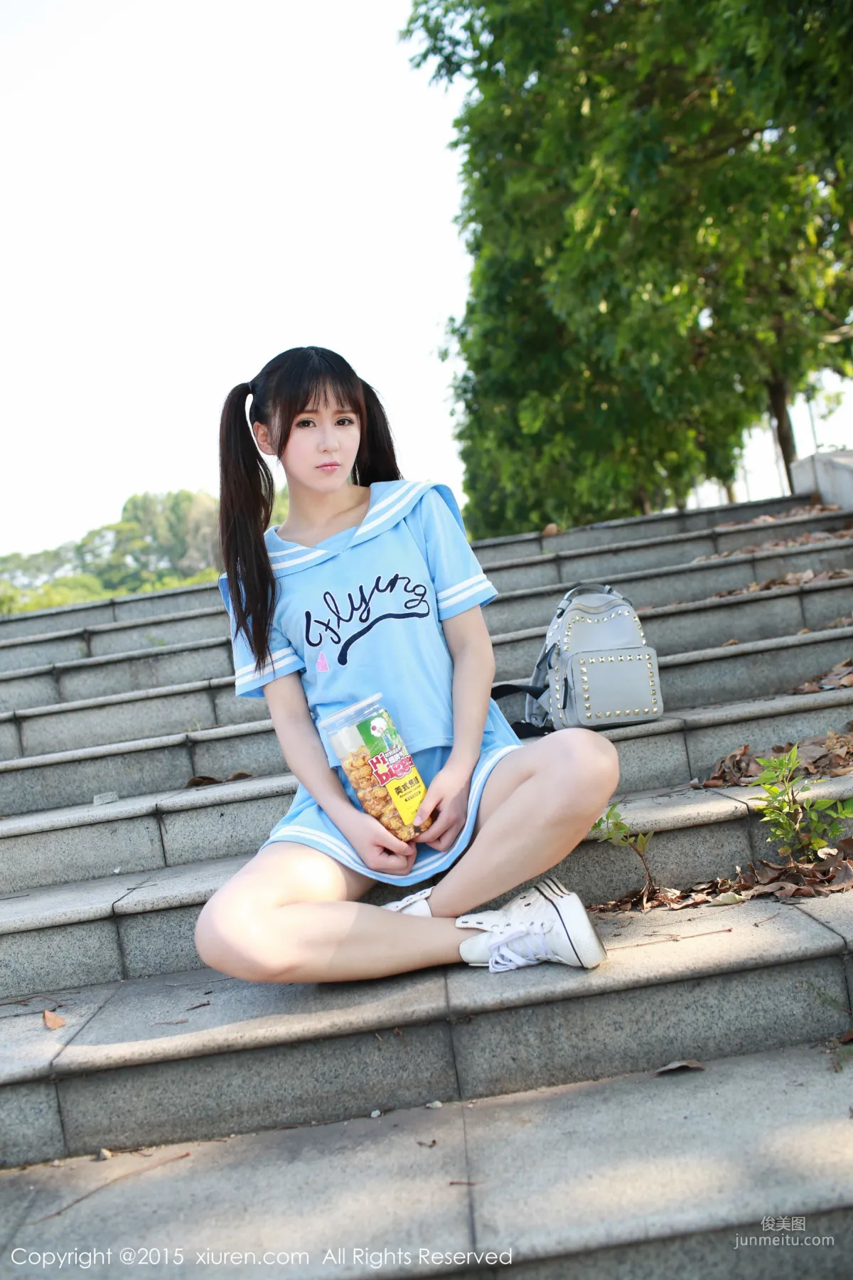 Tang Yuchen TYC, Guangzhou University Town Outdoors [XiuRen] No.387 Photo Set photo 24