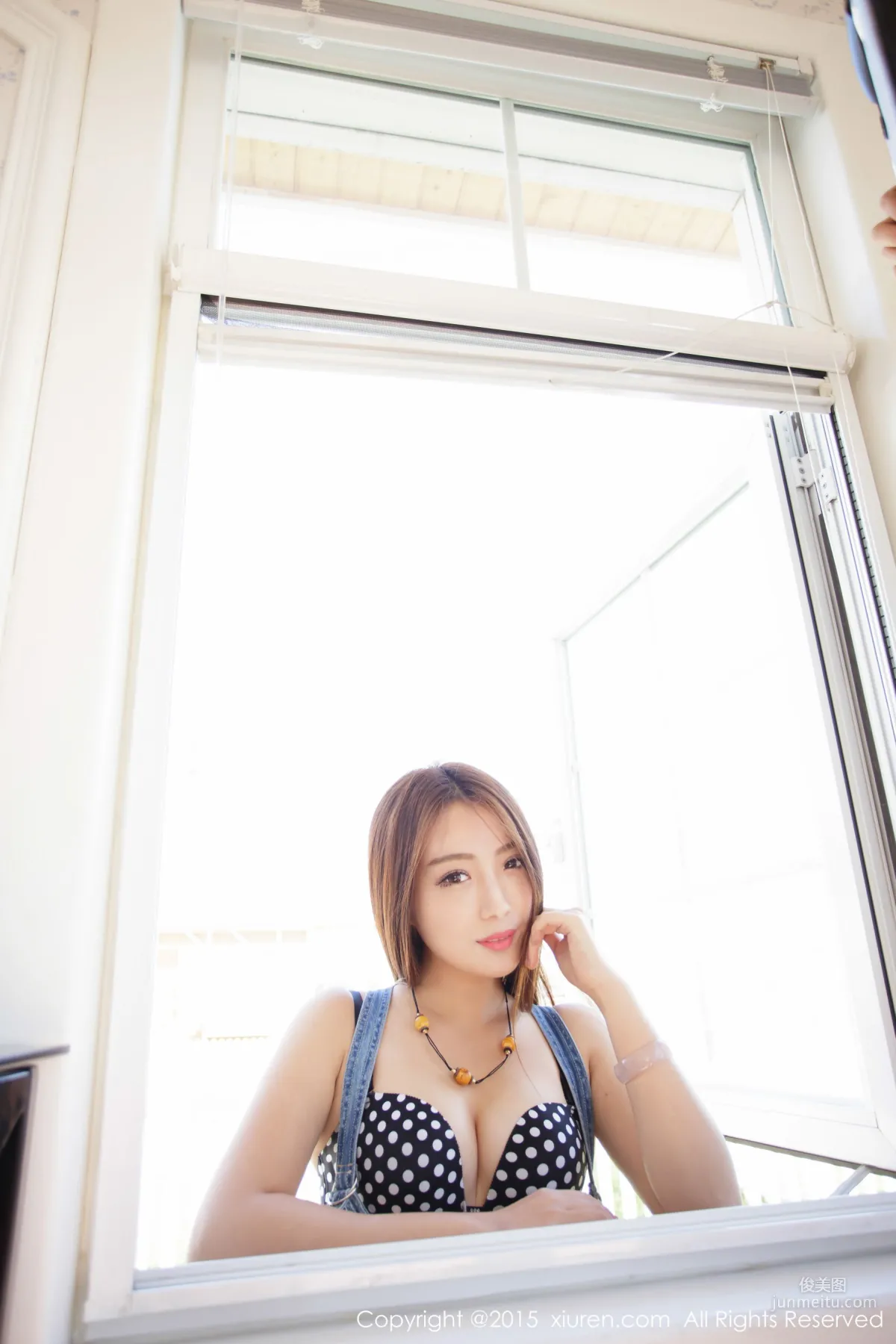 Elma Meng Suspender Jeans + 2 Sets of Lingerie [XiuRen] No.413 Photo Set photo 18
