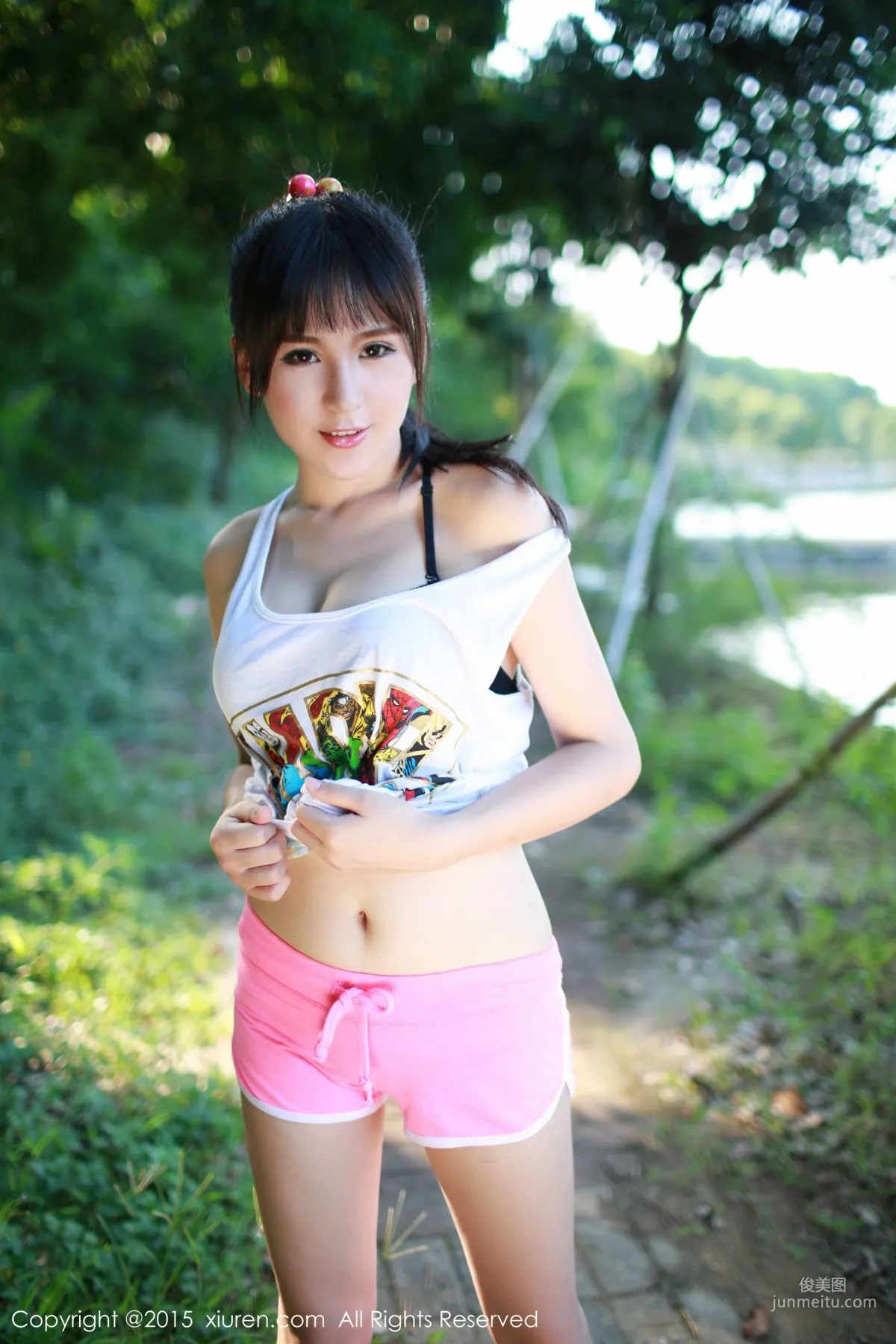 Tang Yuchen TYC, Guangzhou University Town Outdoors [XiuRen] No.387 Photo Set photo 50
