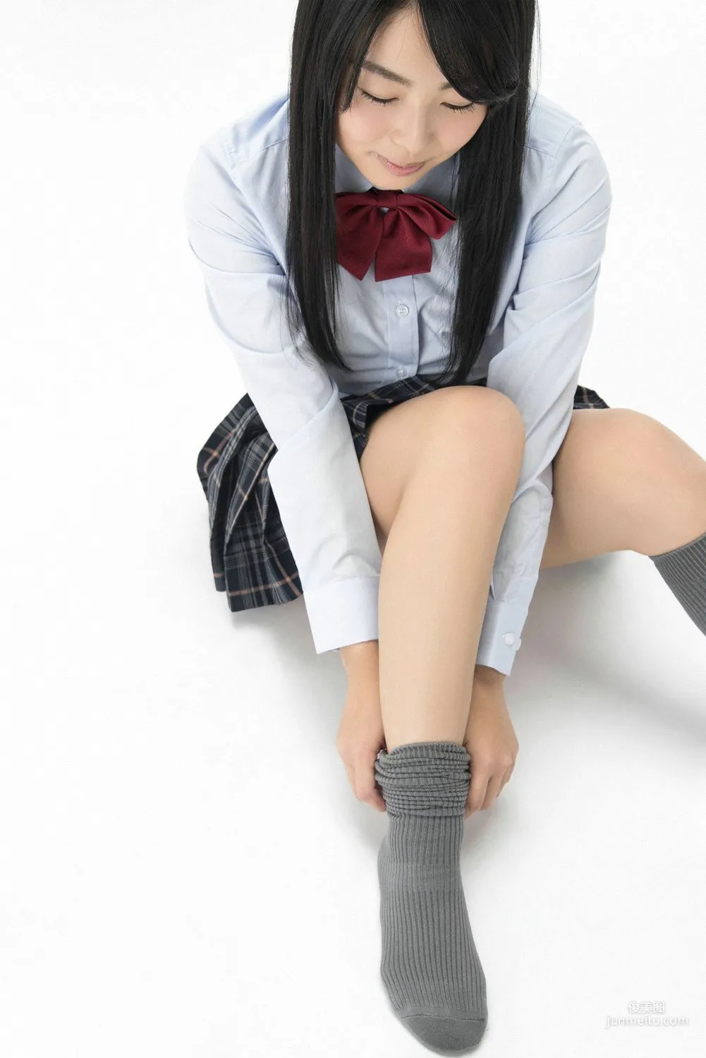 仲倉靜香《黒髪Gカップちゃん入學！》寫真集 [YS Web] Vol.636 19