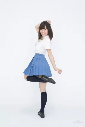 夏江美優《パッチリおめめのGショック入學!!》寫真集 [YS Web] Vol.677