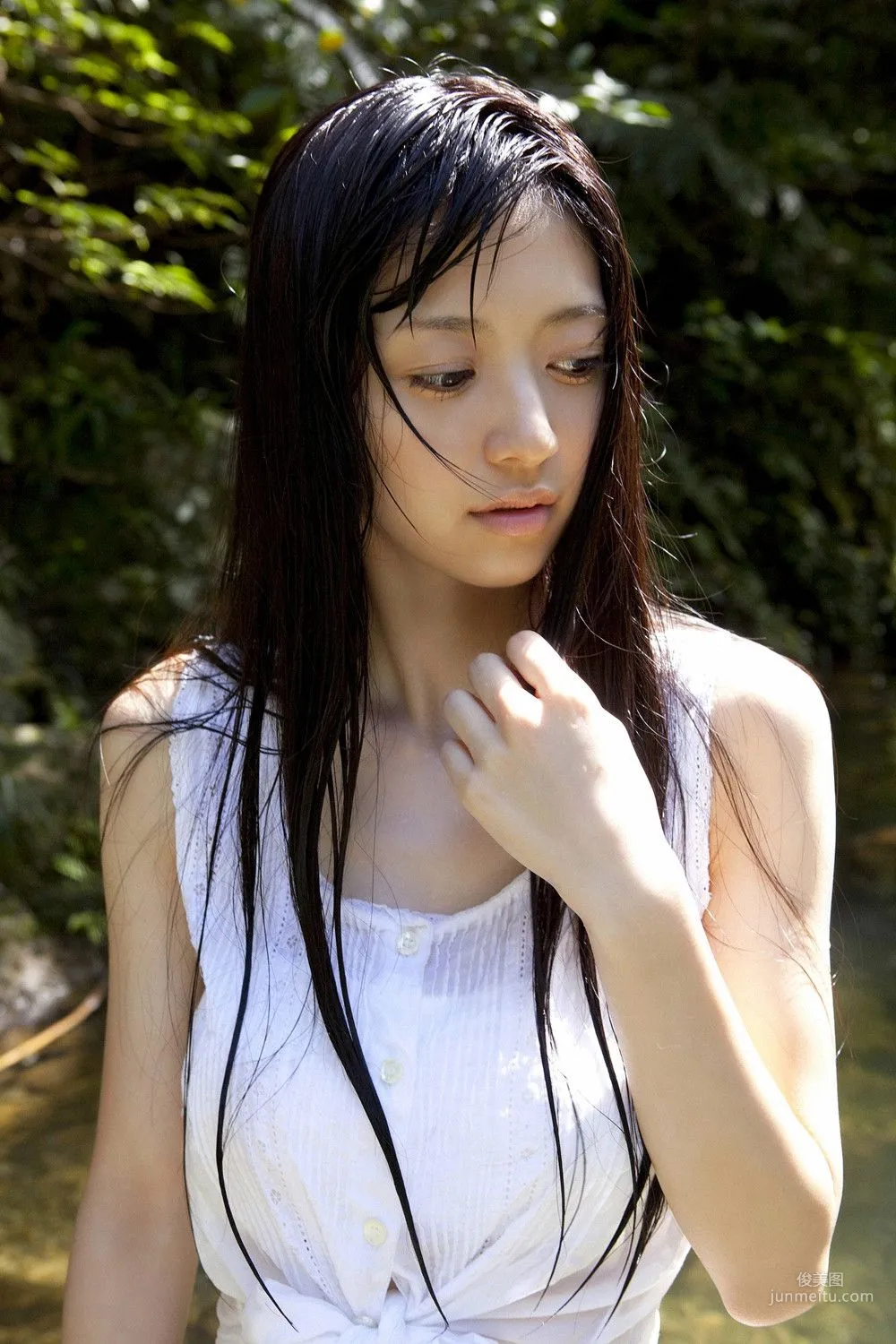 Rina Aizawa/Rina Aizawa 'Black Hair. Pure. Royal Road Beautiful Girl' Photo Set [YS Web] Vol.376 photo 22