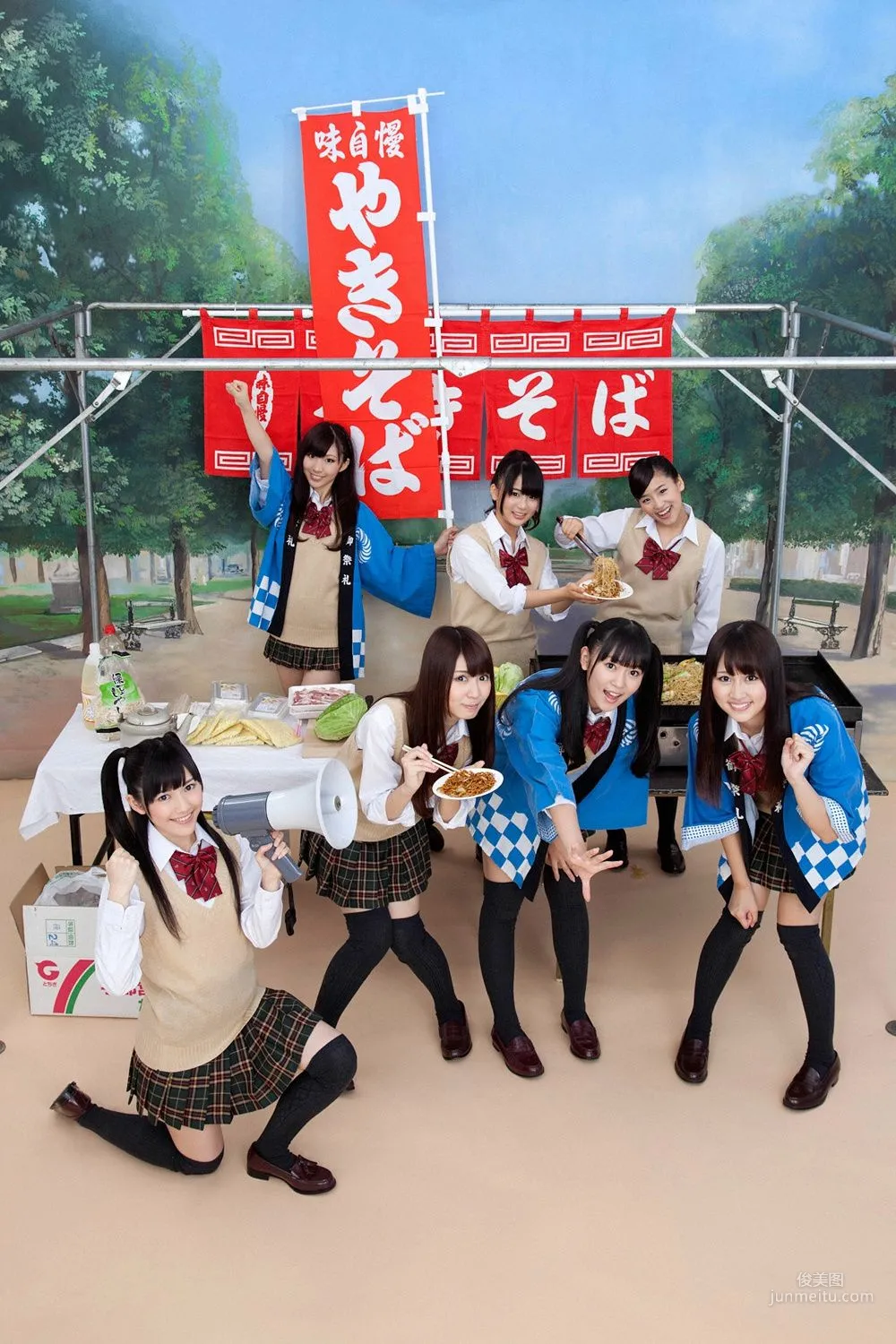 渡り廊下走り隊7《RUNRUN x 7 學園祭》寫真集 [YS Web] Vol.451 6