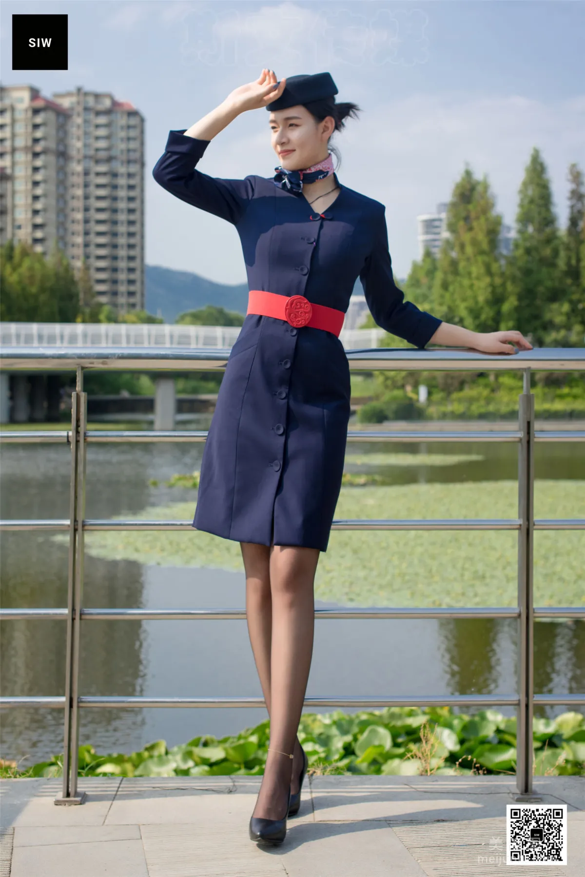 [斯文传媒SIW]  思琪 《欧范空姐》 写真集3