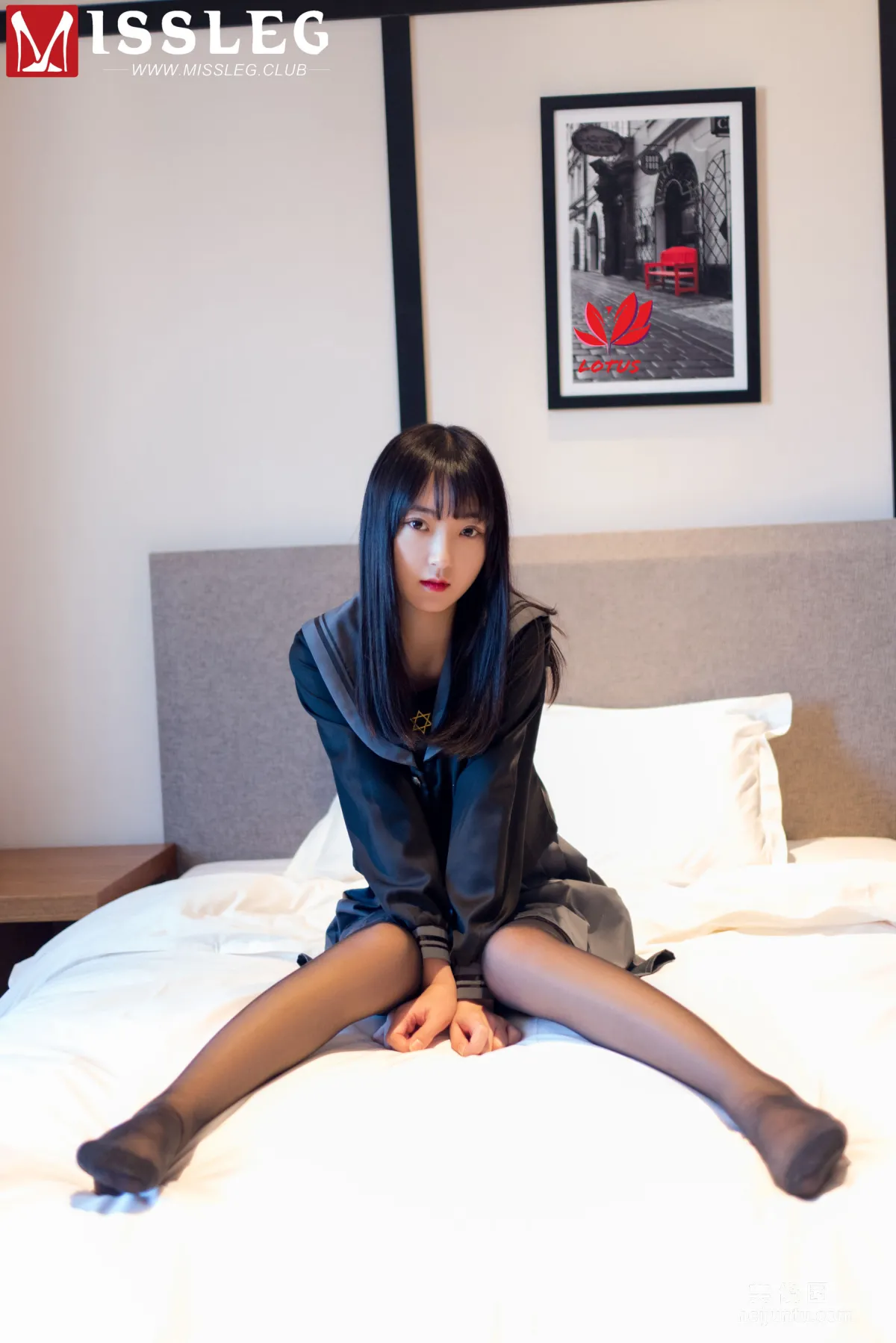 [蜜絲MISSLEG] M021 諾言 《黑絲Jk少女》 寫真集 48