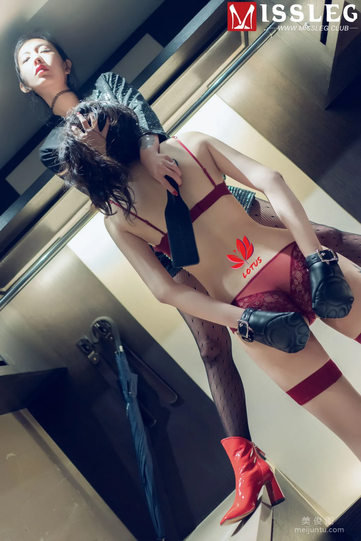 [蜜丝MISSLEG] M020 LOTUS&小猫咪 《丝袜人体》 写真集42