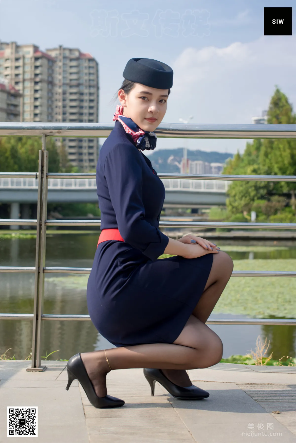 [斯文传媒SIW]  思琪 《欧范空姐》 写真集24