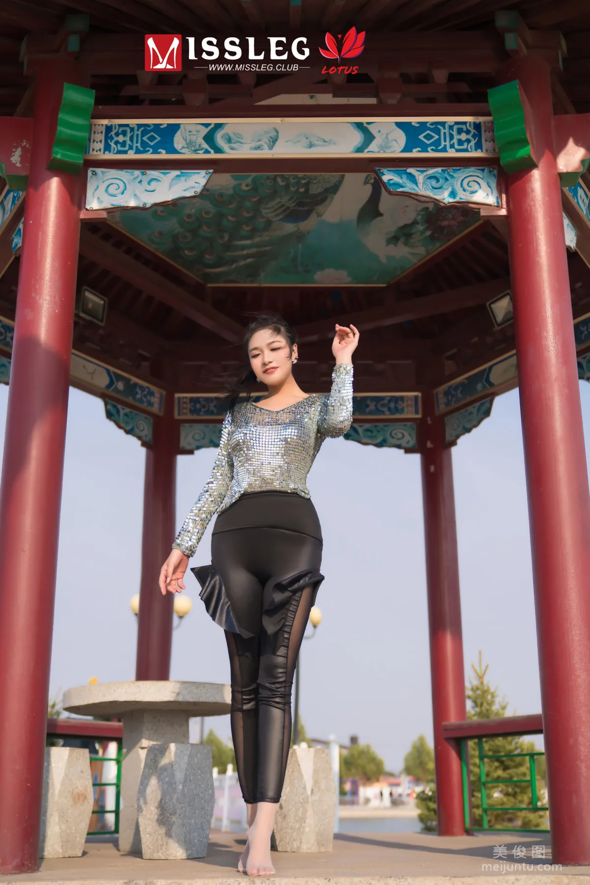 [MissLeg] M018 Xiaogui 3 Scenic Area Dancer Photo Set photo 36