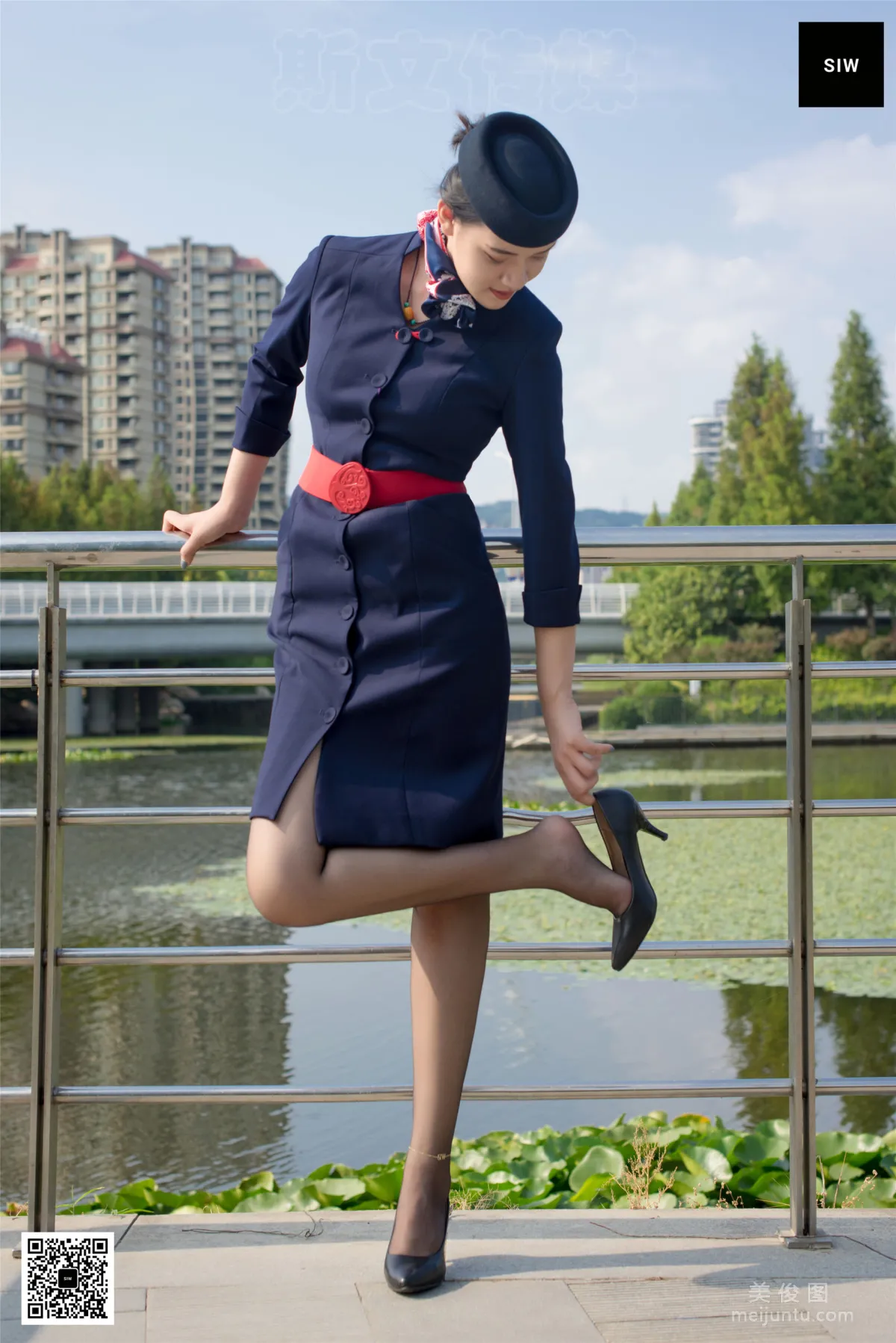 [斯文传媒SIW]  思琪 《欧范空姐》 写真集45