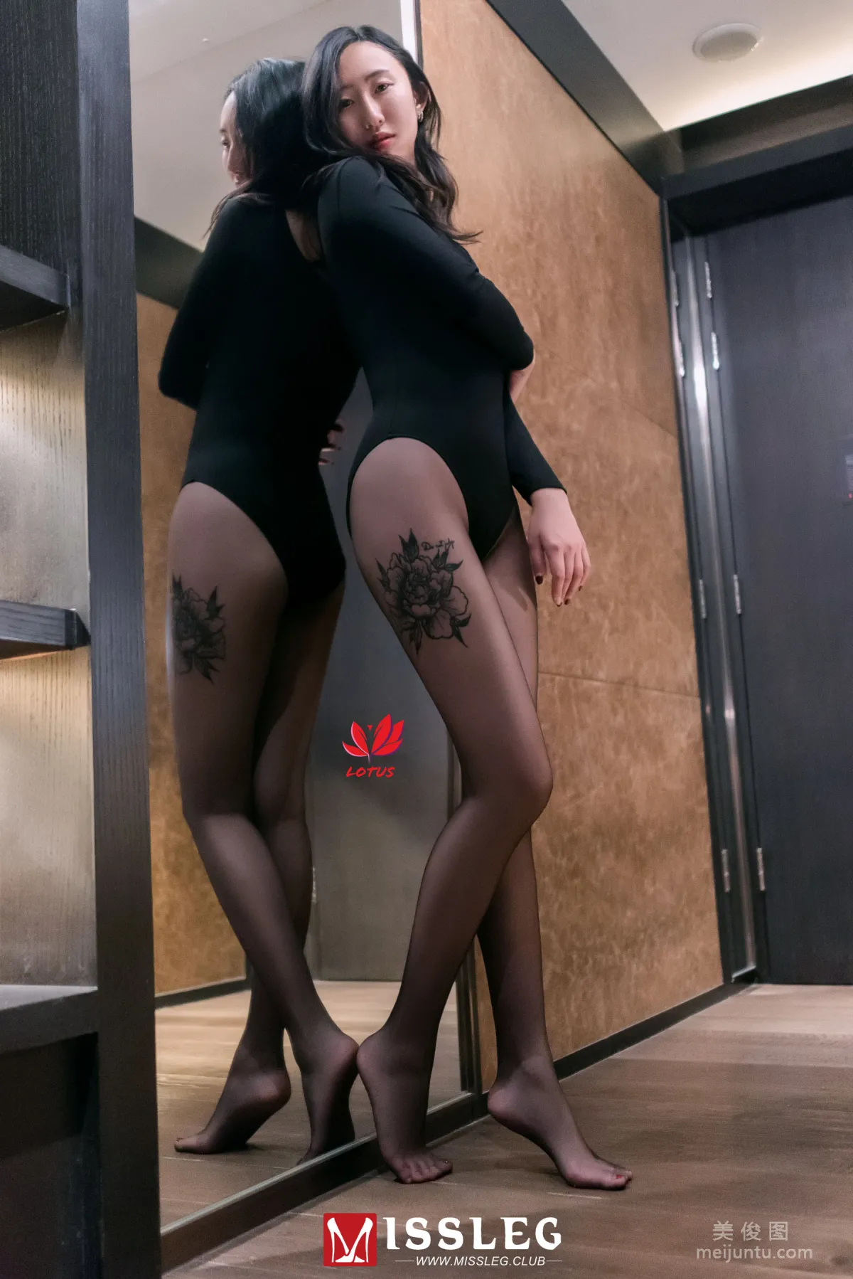 [蜜丝MISSLEG] M020 LOTUS&小猫咪 《丝袜人体》 写真集11
