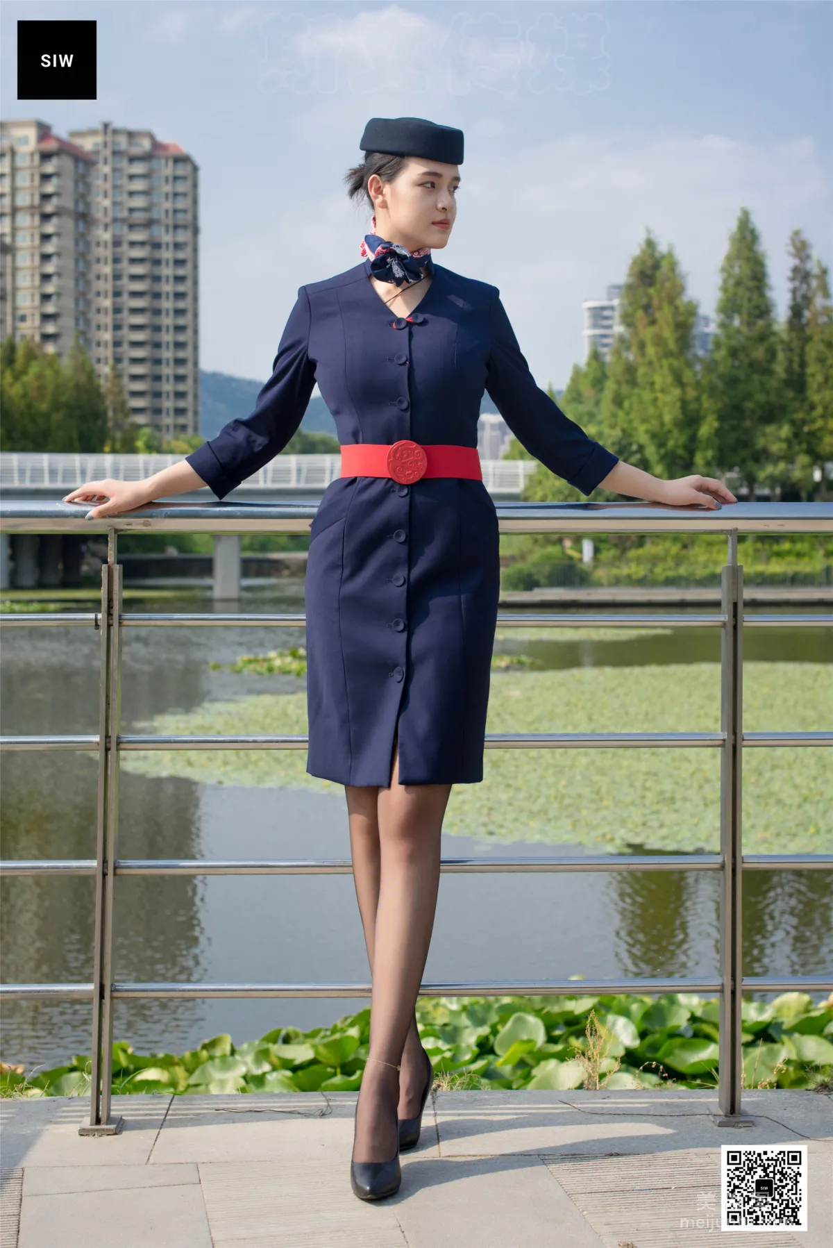[斯文传媒SIW]  思琪 《欧范空姐》 写真集2