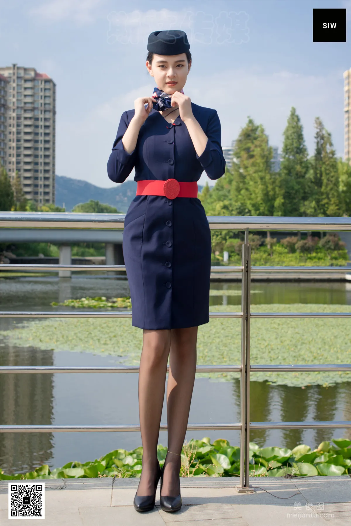 [斯文传媒SIW]  思琪 《欧范空姐》 写真集10