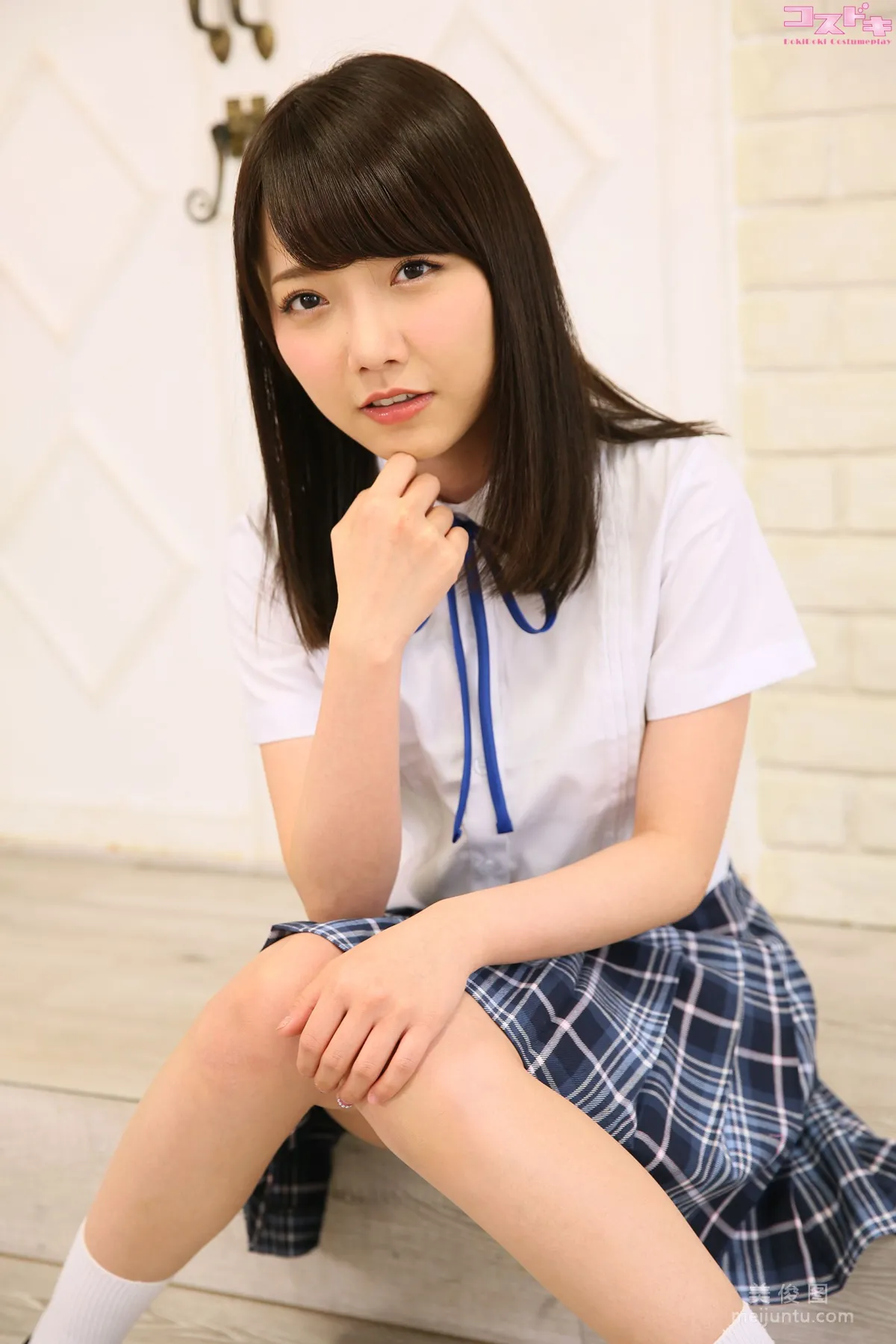 [Cosdoki] 夏原唯 natsuharayui_pic_seifuku1+2 寫真集 14