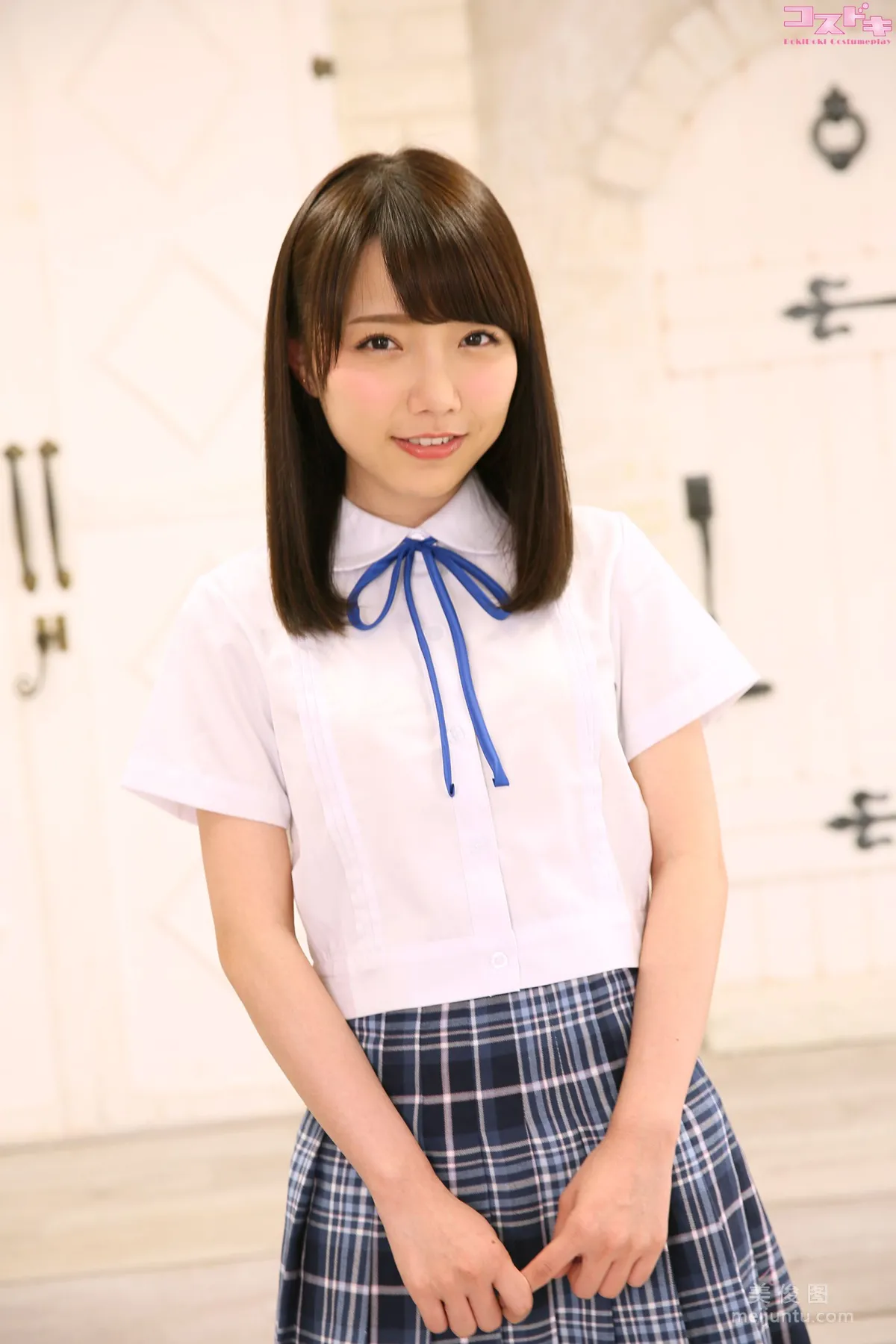 [Cosdoki] 夏原唯 natsuharayui_pic_seifuku1+2 寫真集 12