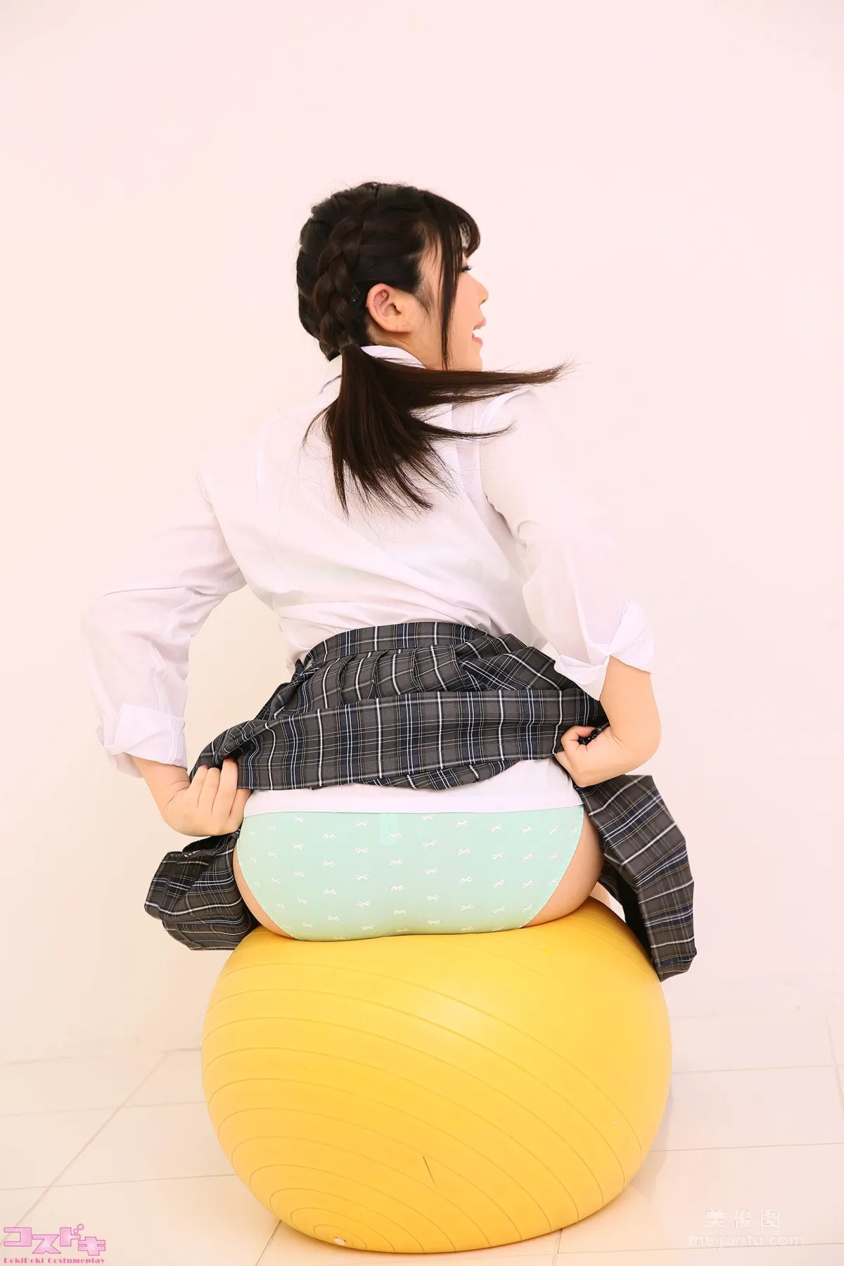 [Cosdoki] 城田ゆあ shirotayua_pic_seifukutie1+2 寫真集 31