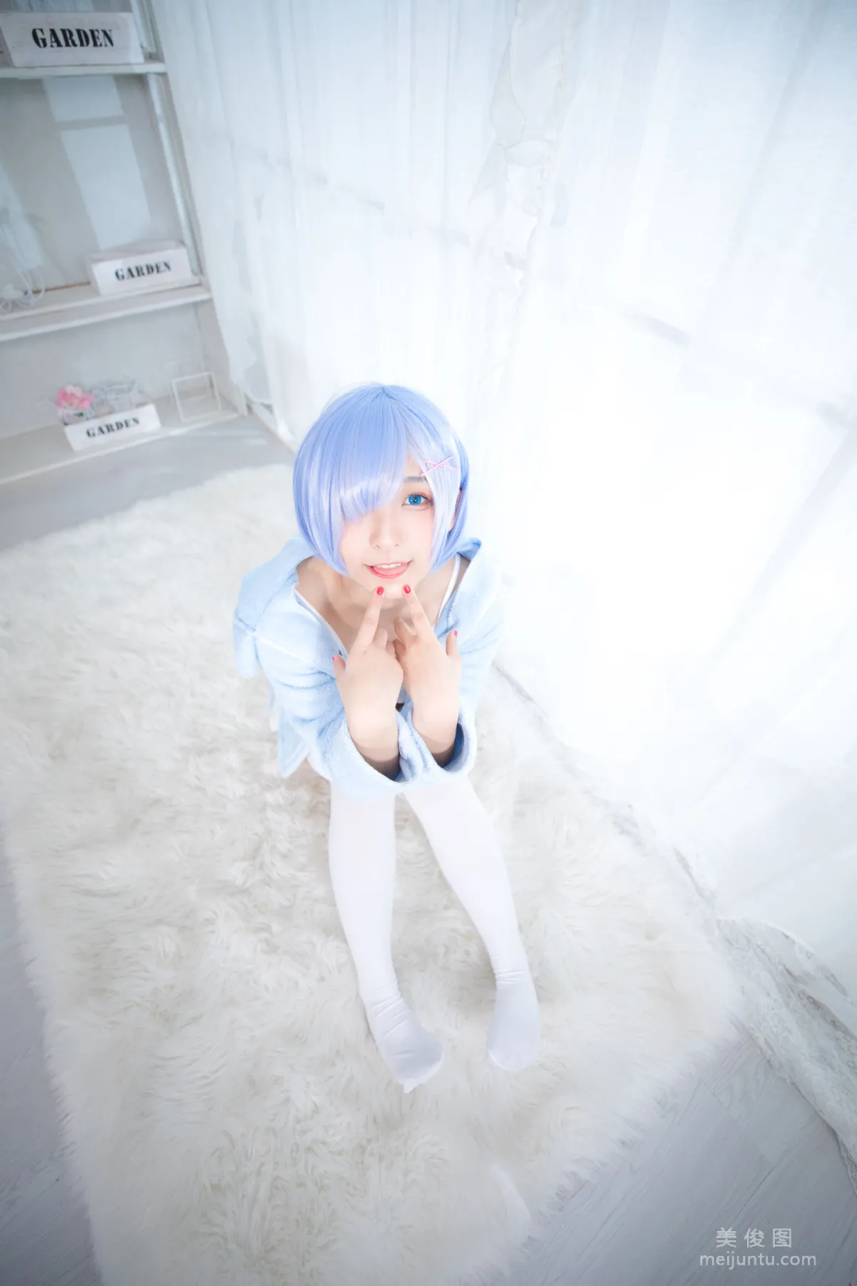 [Web Celebrity Coser] Guchuan kagura 'Rem' Photo Set photo 53