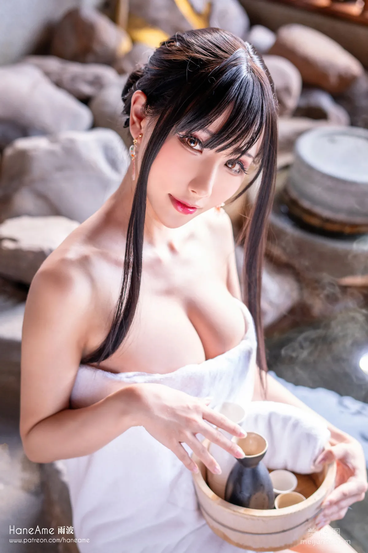 [Web Idols Coser Beauty] Yubo HaneAme, Hot Spring Photo Set photo 75