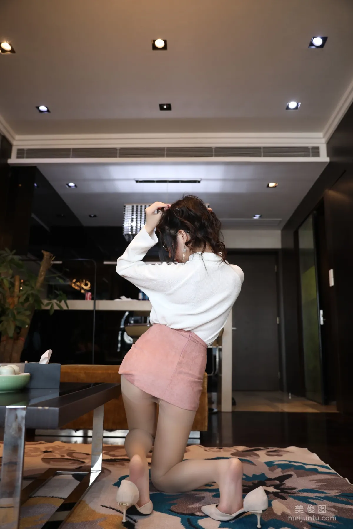 巨乳美女鹿野希 《單馬尾眼鏡娘》 寫真集 9