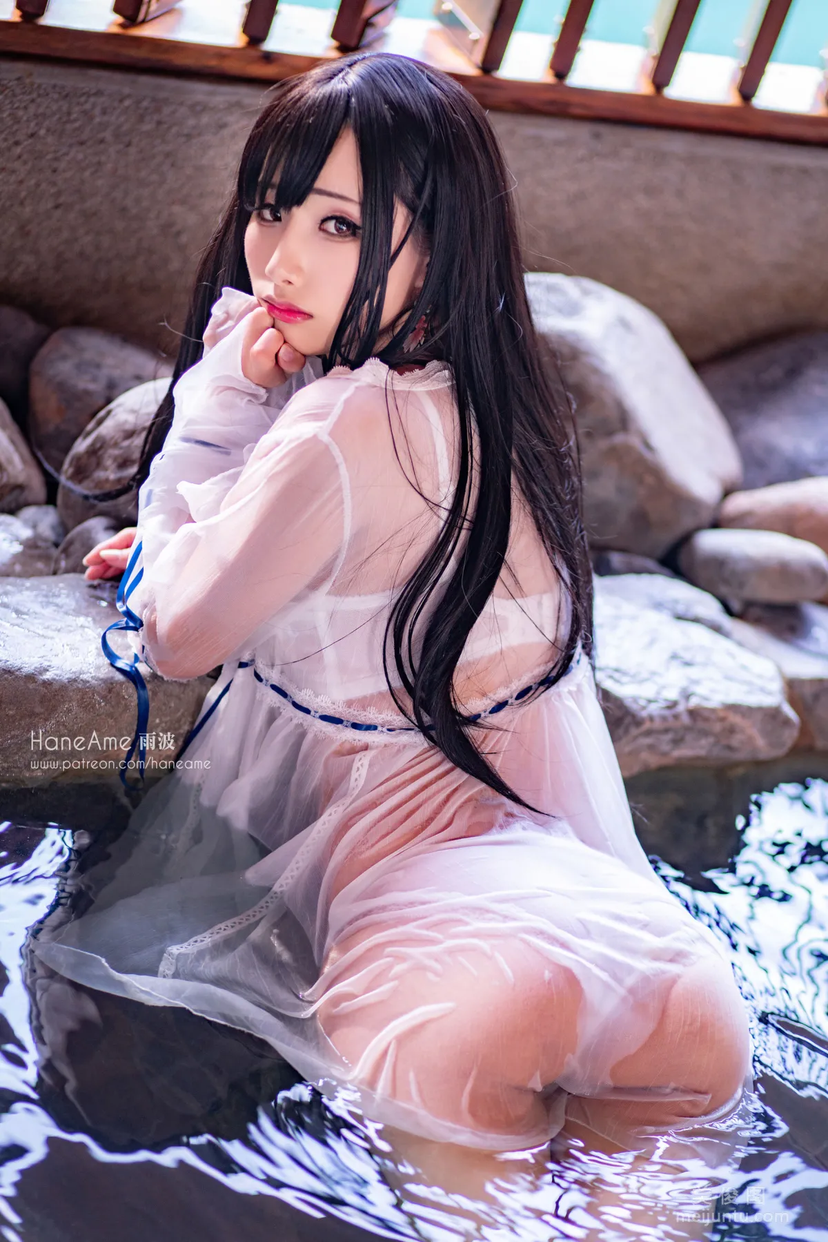 [Web Idols Coser Beauty] Yubo HaneAme, Hot Spring Photo Set photo 54