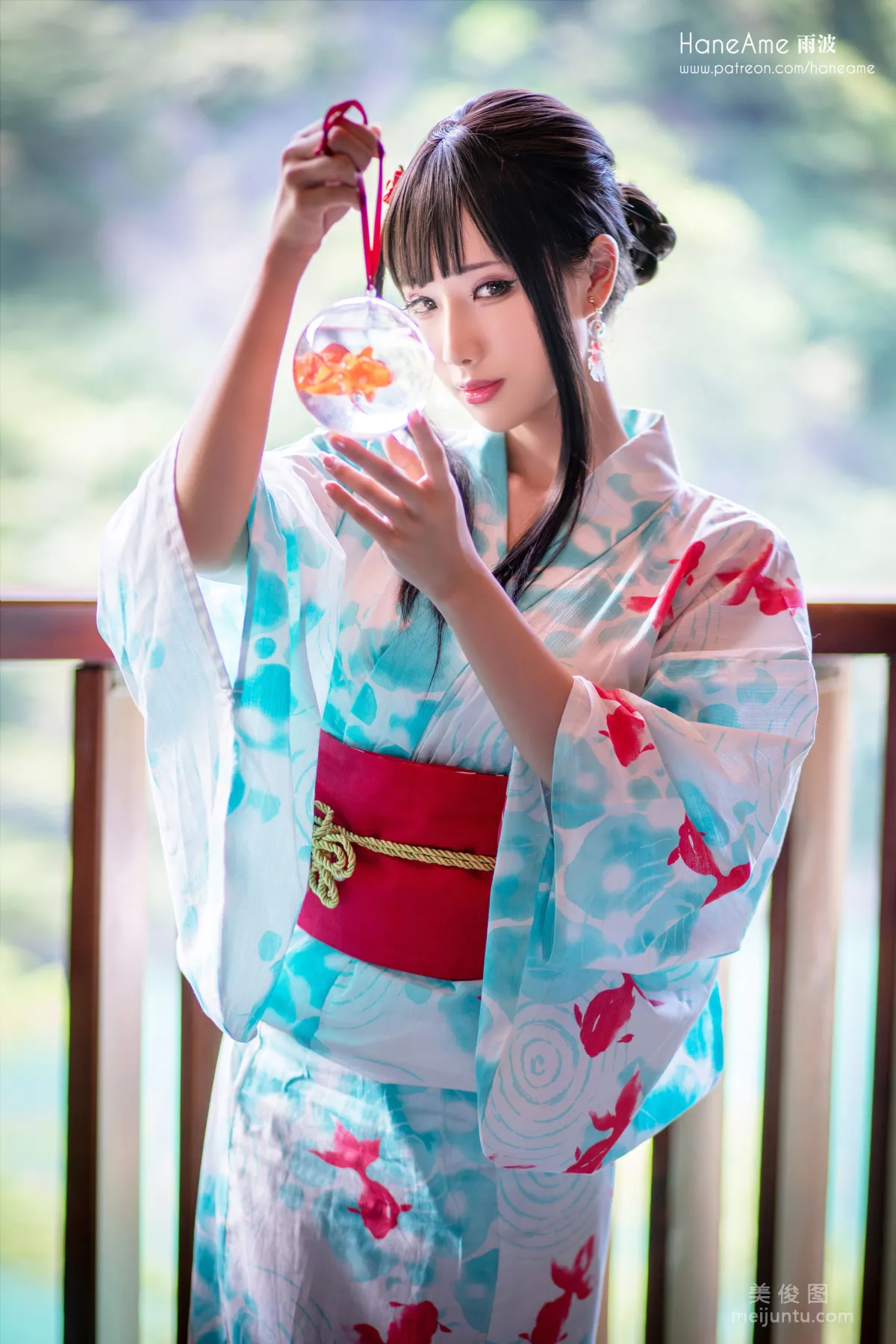 [Web Idols Coser Beauty] Yubo HaneAme, Hot Spring Photo Set photo 8