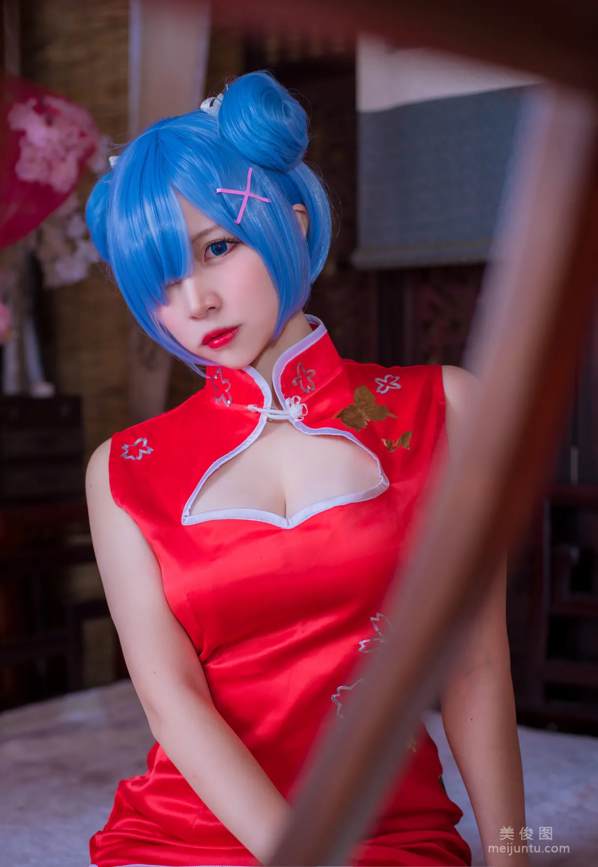 人氣Coser二佐Nisa 《蕾姆旗袍》 寫真集 6