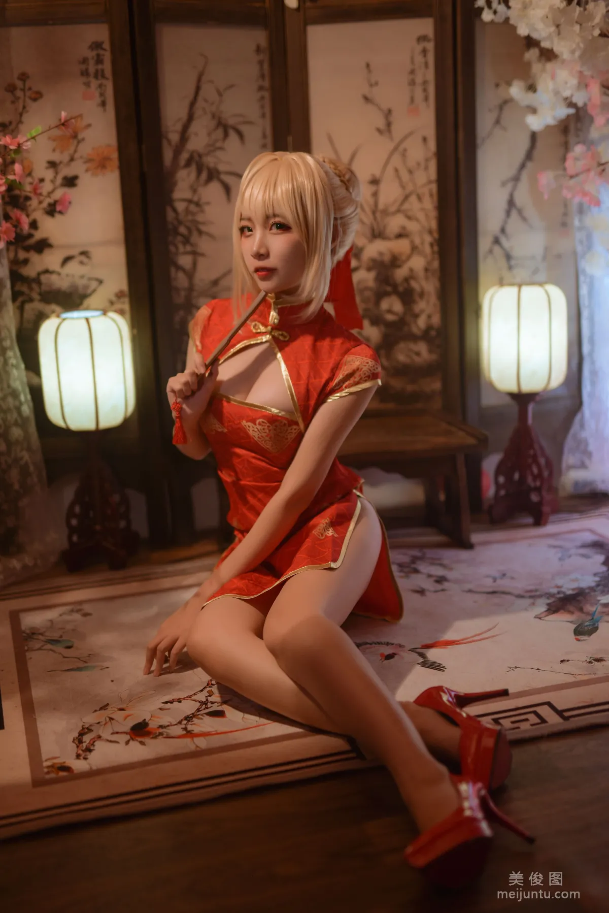 二佐Nisa 《Fate尼禄旗袍》 写真集7
