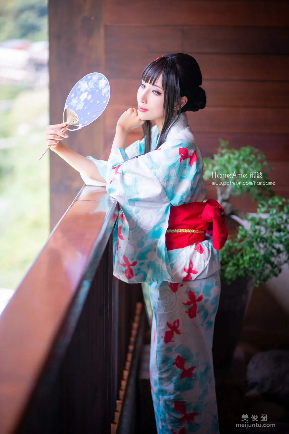 [Web Idols Coser Beauty] Yubo HaneAme, Hot Spring Photo Set photo 10