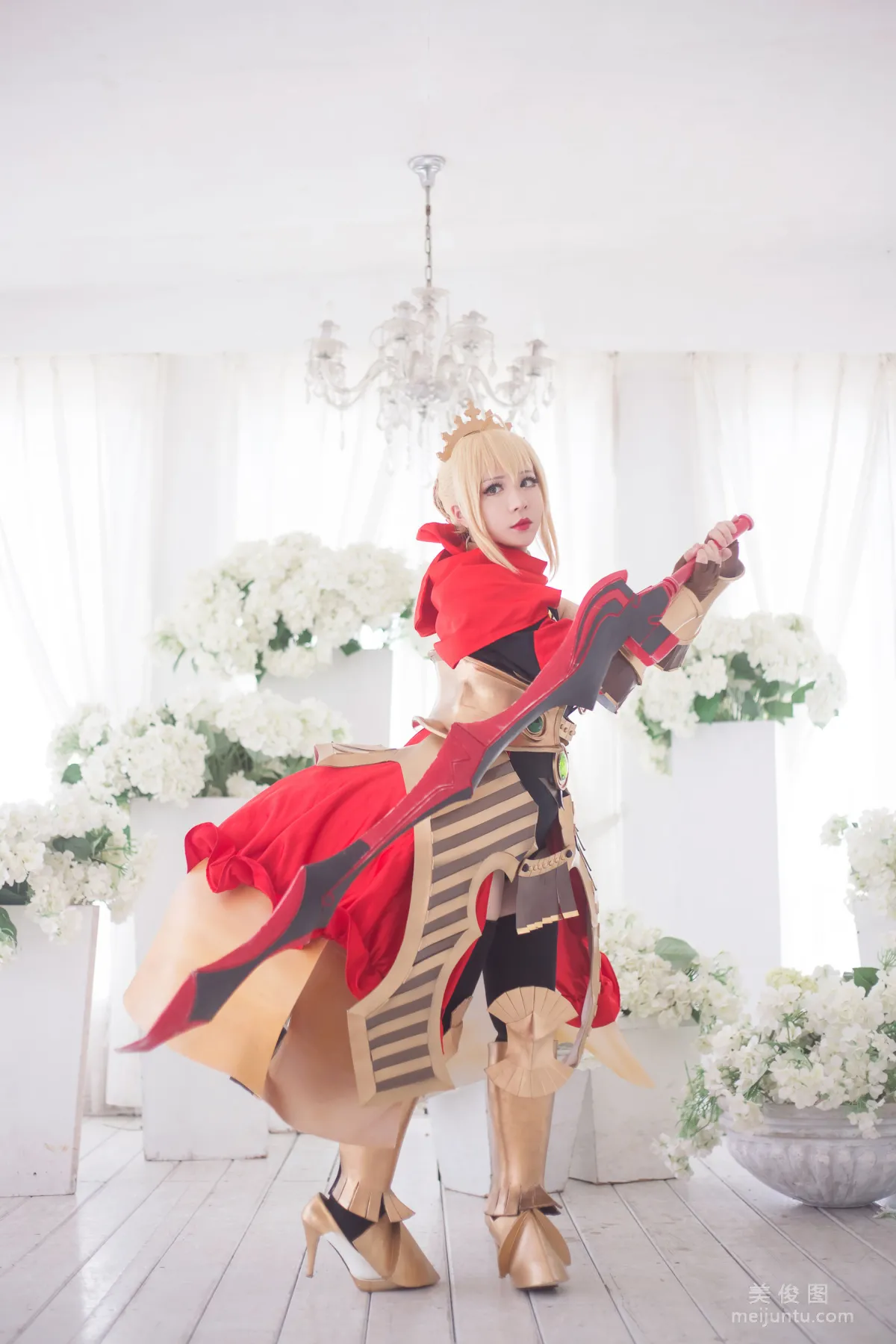 Cos Qianxun Daren 《Nero's Myth》 Photo Set photo 10