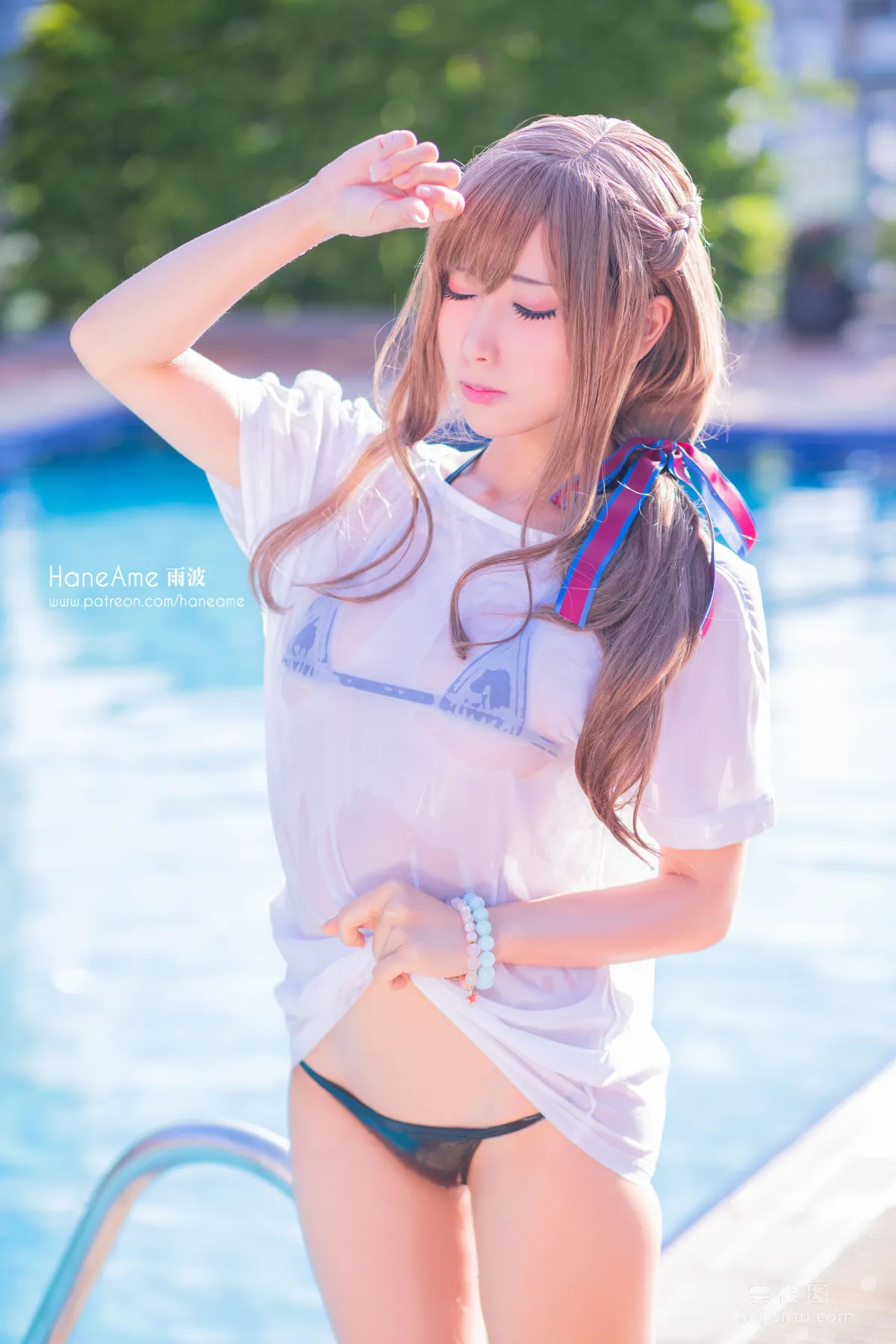 [Web Celebrity Coser] Yubo HaneAme, Mother Double Combo Photo Set photo 87
