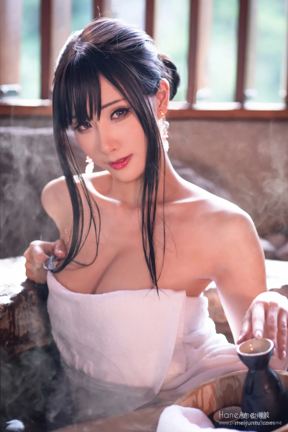 [Web Idols Coser Beauty] Yubo HaneAme, Hot Spring Photo Set photo 84