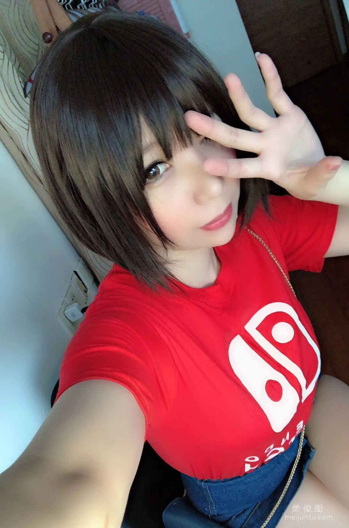 [美女Coser] 鹿野希 《火紅誘惑》 寫真集 65
