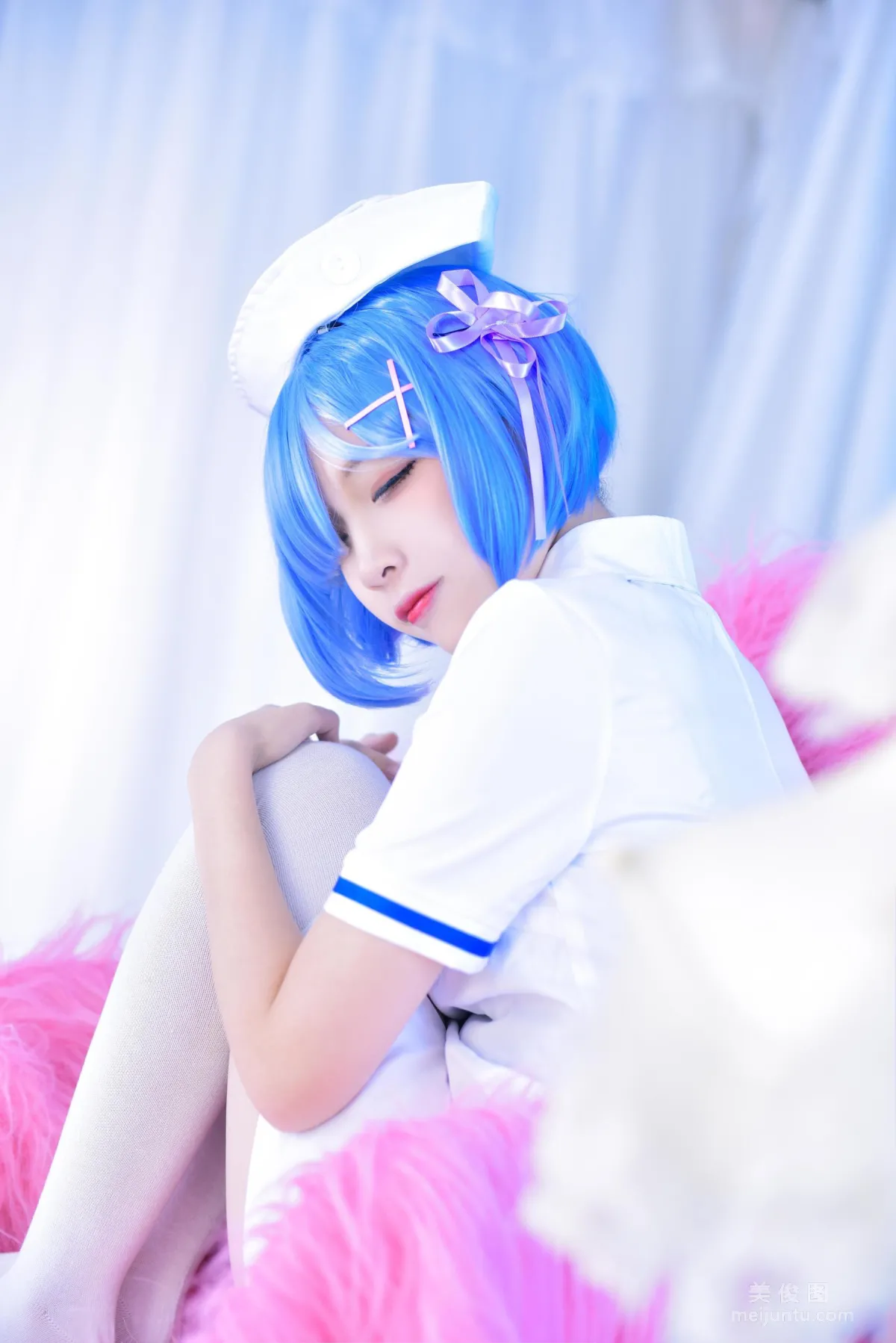 美女Coser二佐Nisa 《蕾姆护士》 写真集18