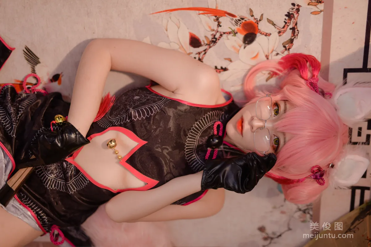 二佐Nisa 《Fate旗袍狐》 写真集27