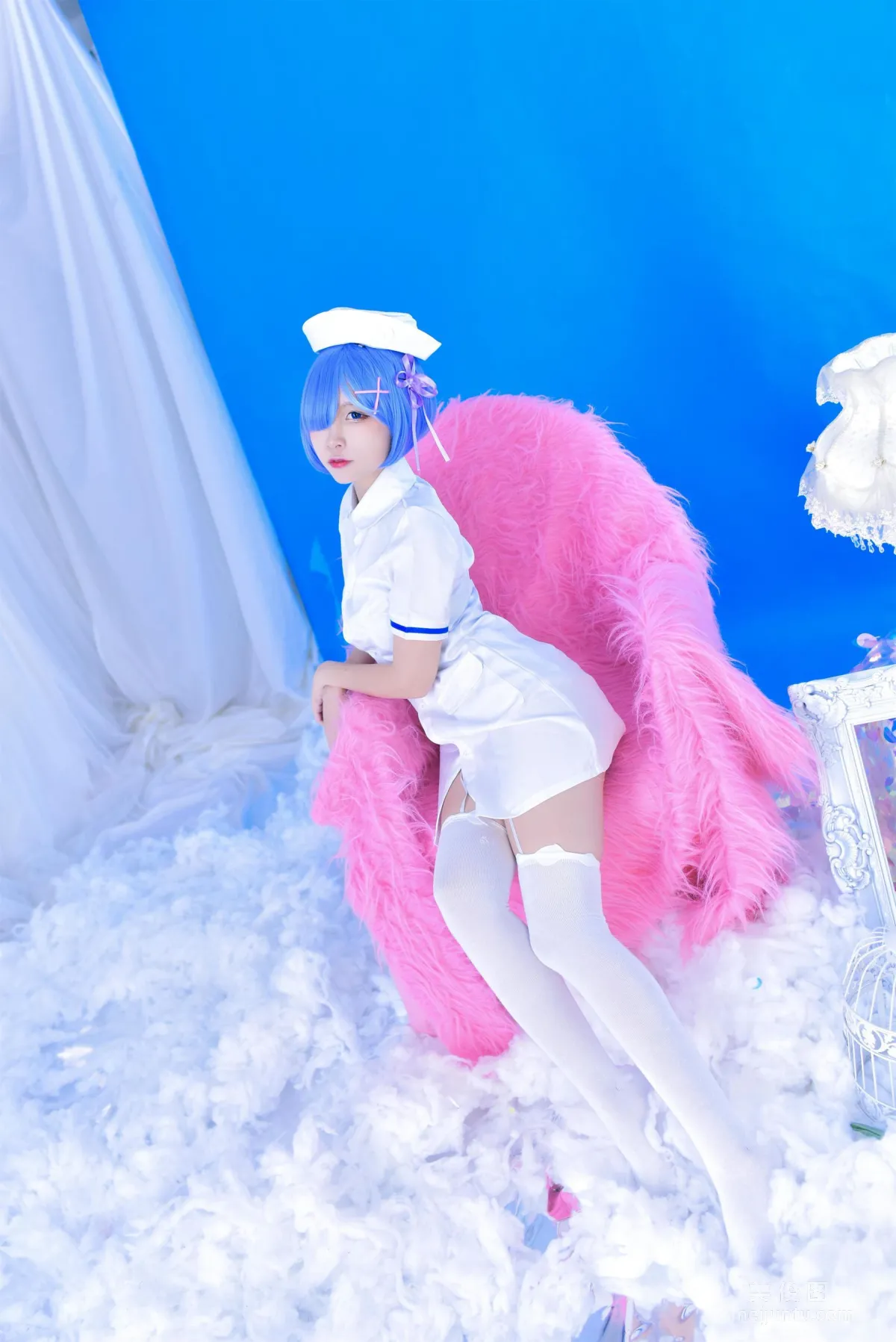 美女Coser二佐Nisa 《蕾姆护士》 写真集10