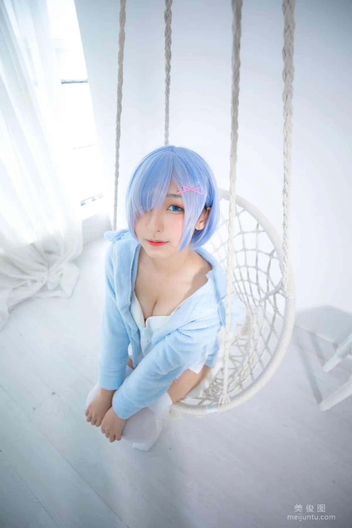 [Web Celebrity Coser] Guchuan kagura 'Rem' Photo Set photo 33